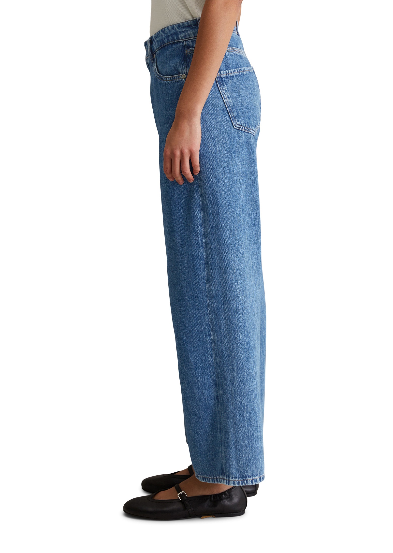 Marc O'Polo DENIM Weite Jeans »aus reinem Organic Cotton«