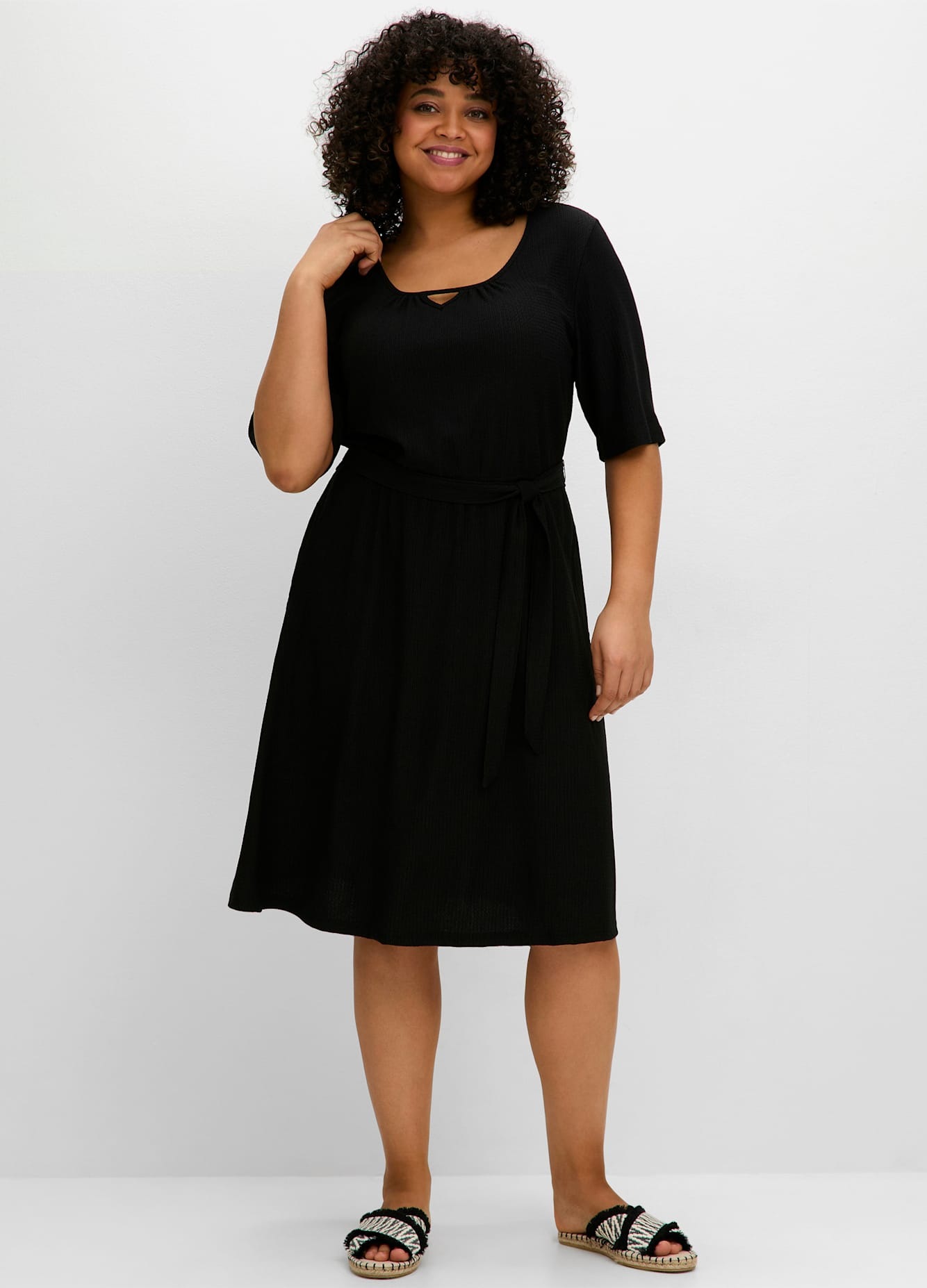 Sheego Jerseykleid "Jerseykleid" günstig online kaufen