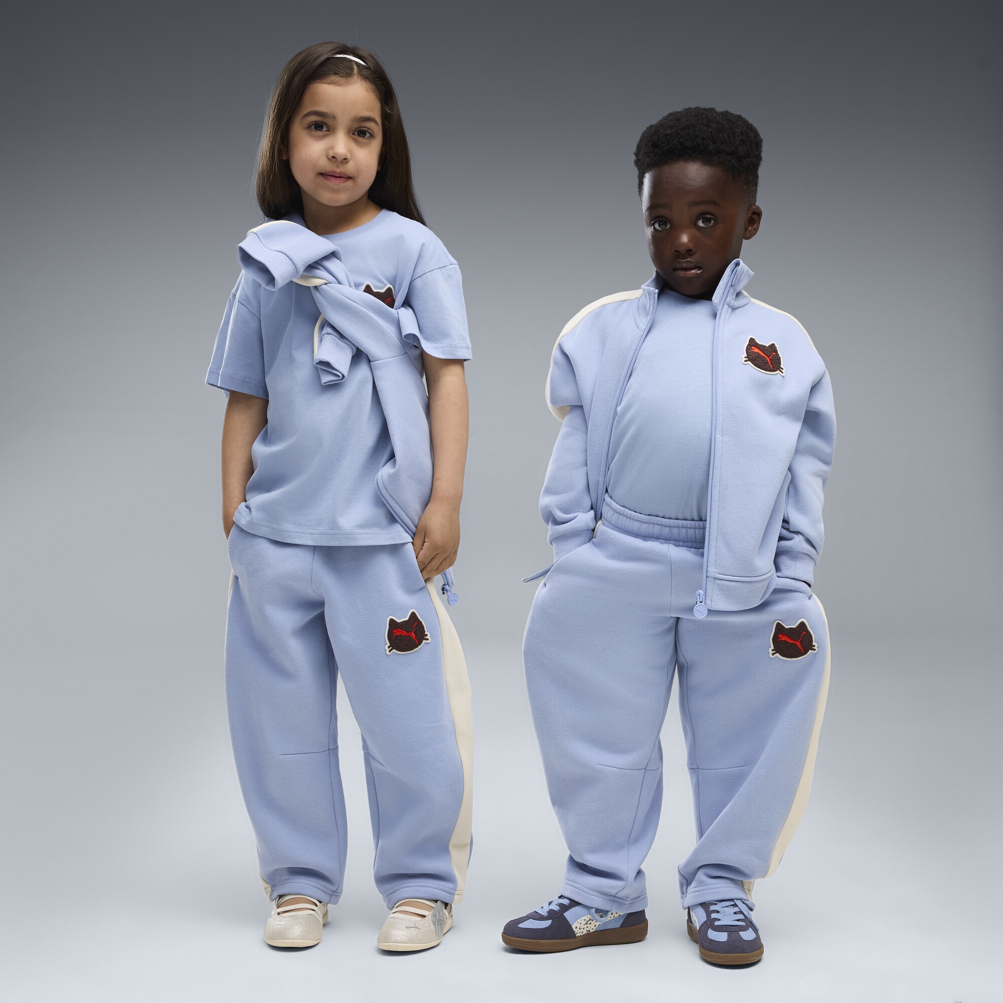 PUMA Sporthose »T7 Relaxed Barrel Jogginghose Kinder«
