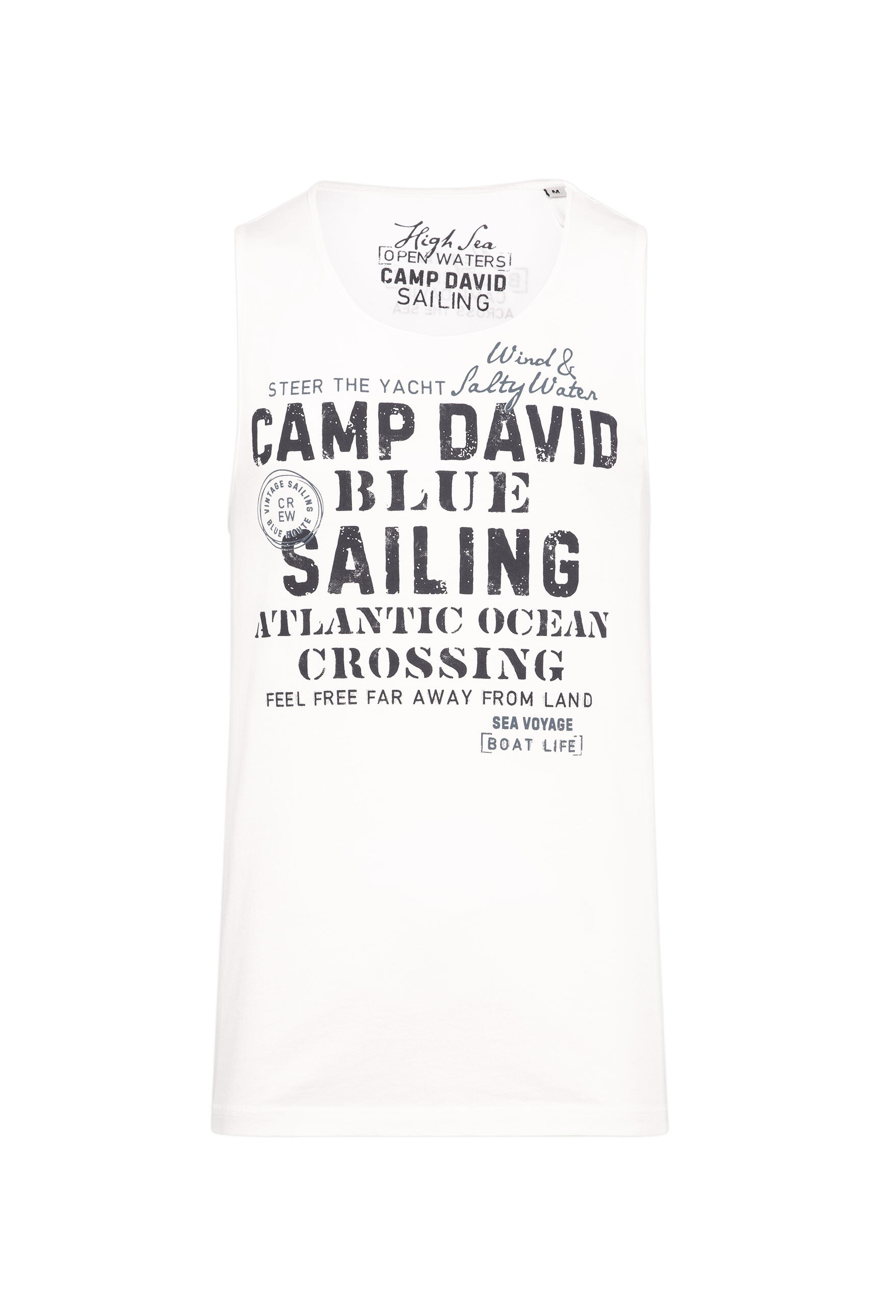 CAMP DAVID Tanktop, aus Baumwolle