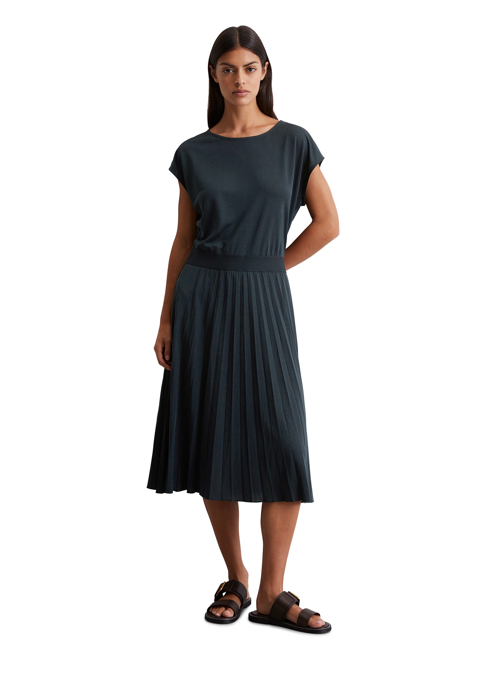 Marc O'Polo Jerseykleid »und plissiertem Rock«