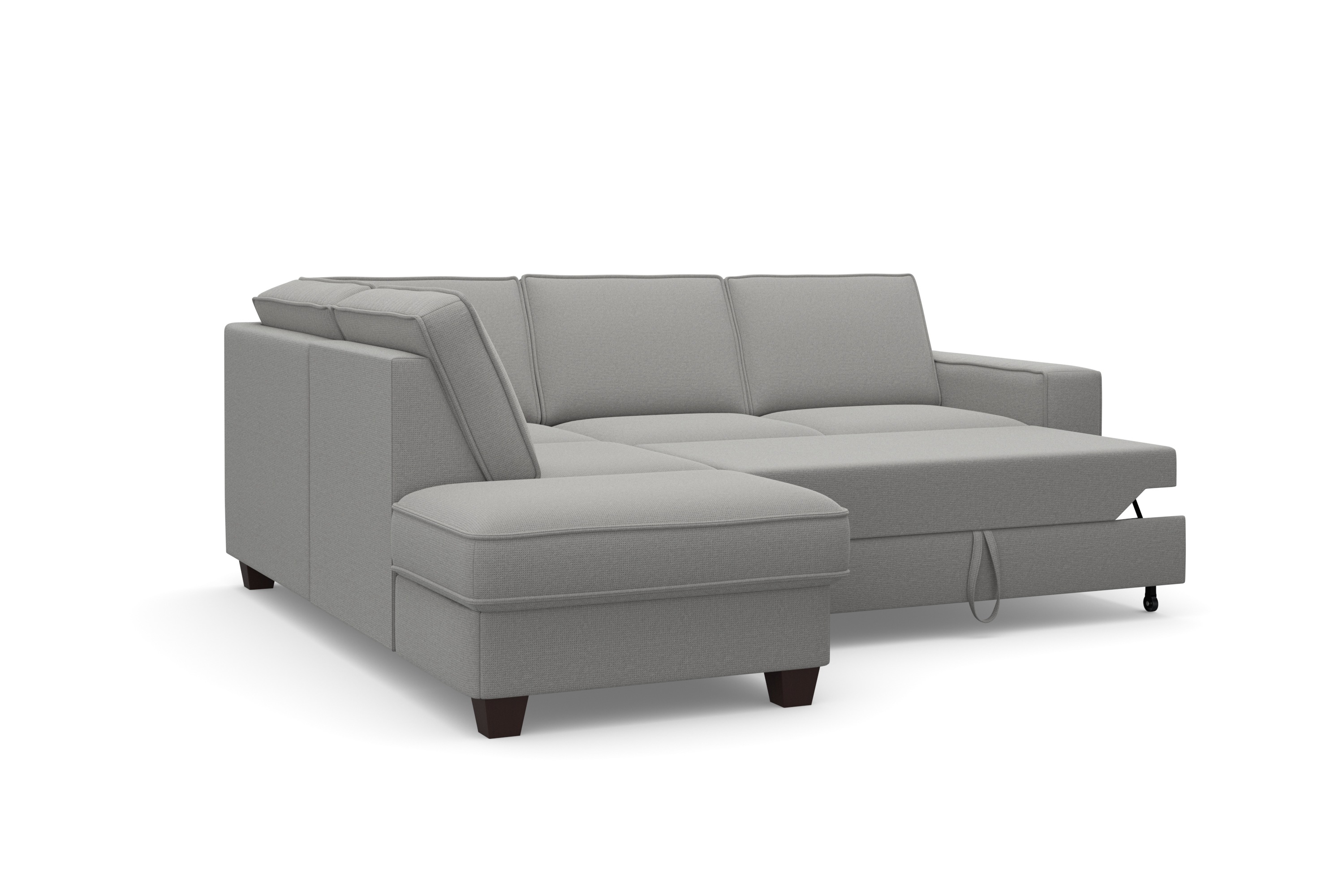 Thumbnail - Home affaire Ecksofa "County L-Form" wahlweise Ottomane links oder rechts, mit Federkern-Polsterung