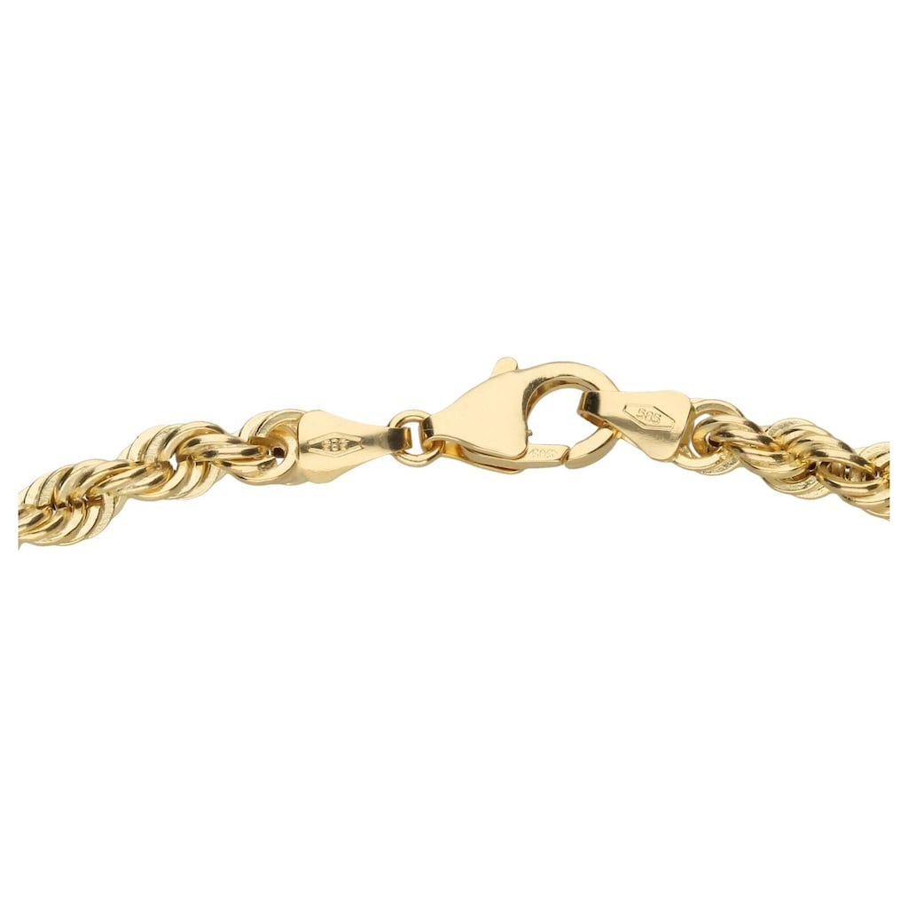 Luigi Merano Armband »Kordelkette, hohl, Gold 585«