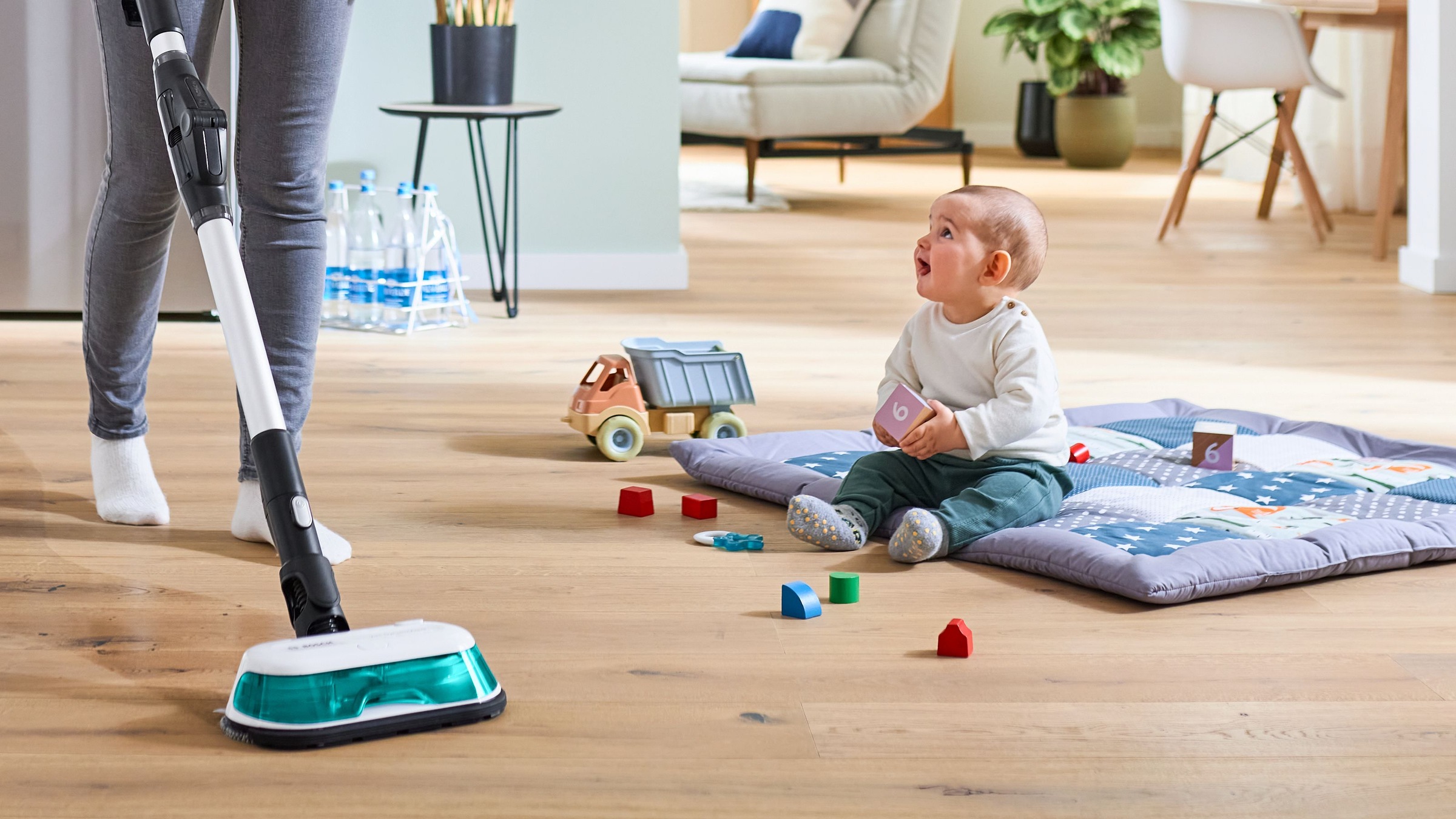 BOSCH Mikrofaserpad "BHZUPAD1" ( Durchmesser 14 cm, 4 Stück günstig online kaufen