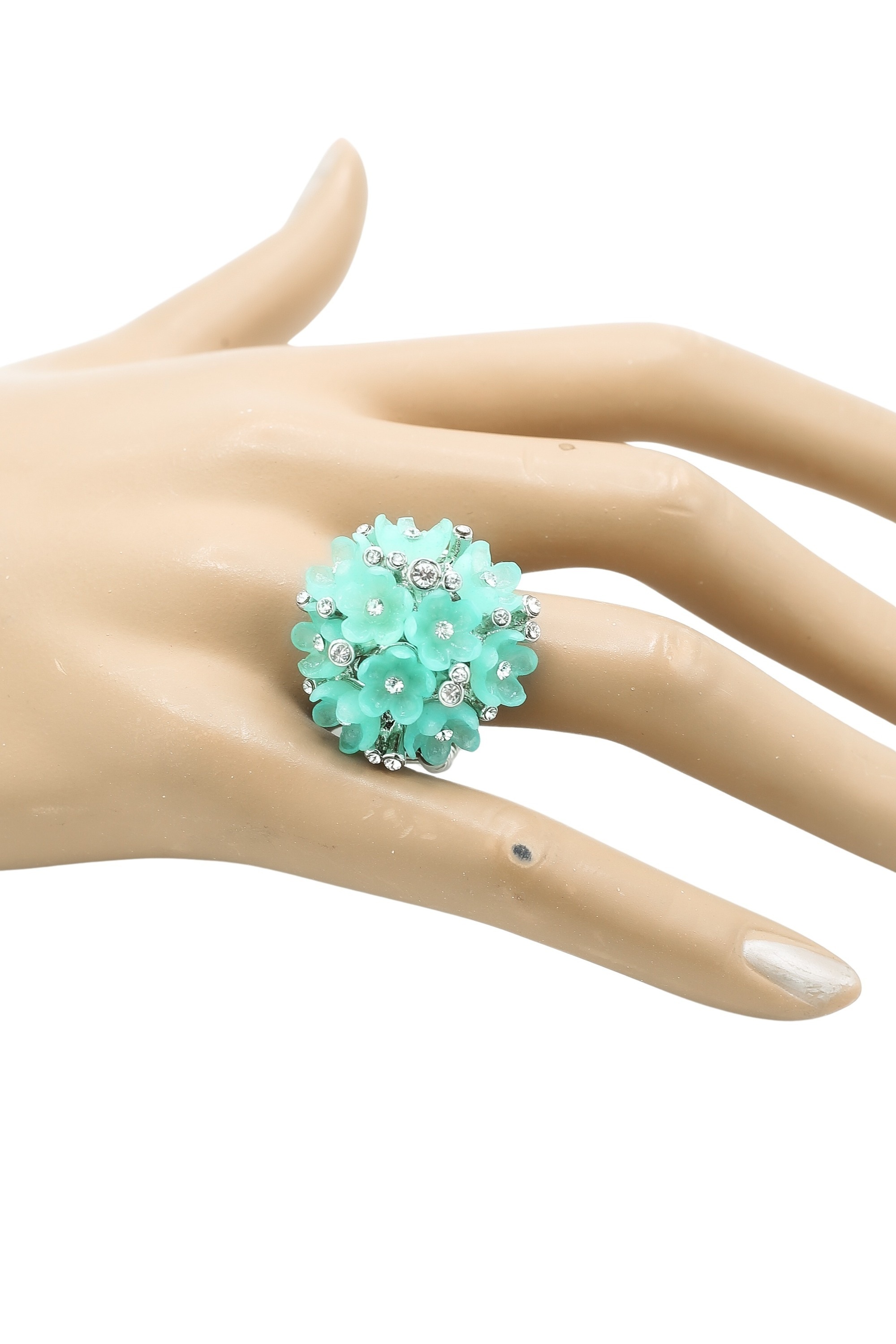 COLLEZIONE ALESSANDRO Fingerring »Funkelblüte«