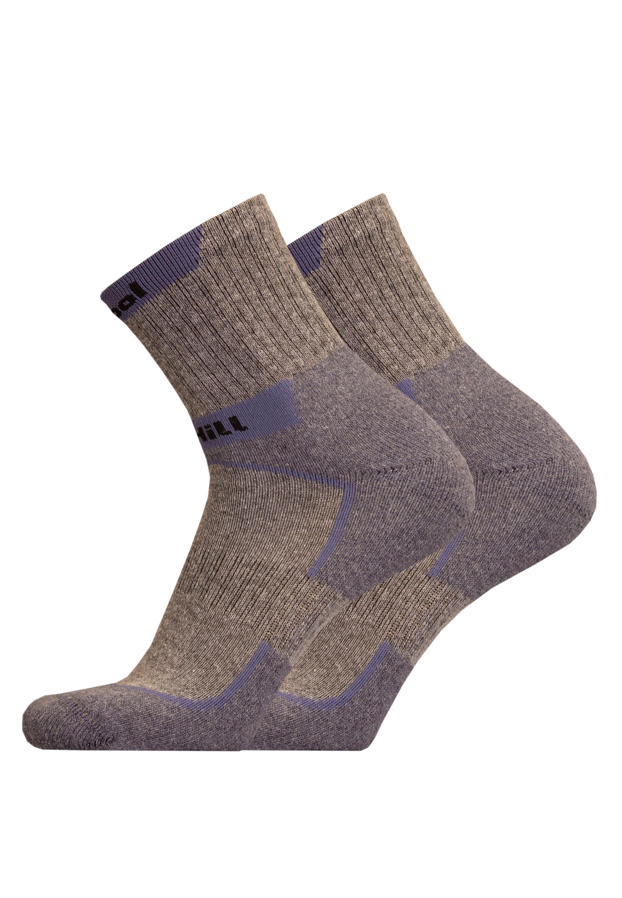 UphillSport Socken "HETTA SUMMER 2er Pack", (2 Paar), mit upgecycelter Wollmischung