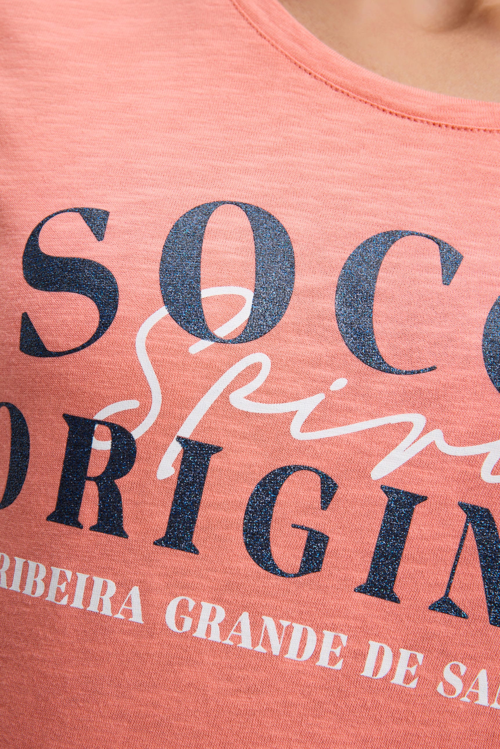 SOCCX Rundhalsshirt aus Baumwolle