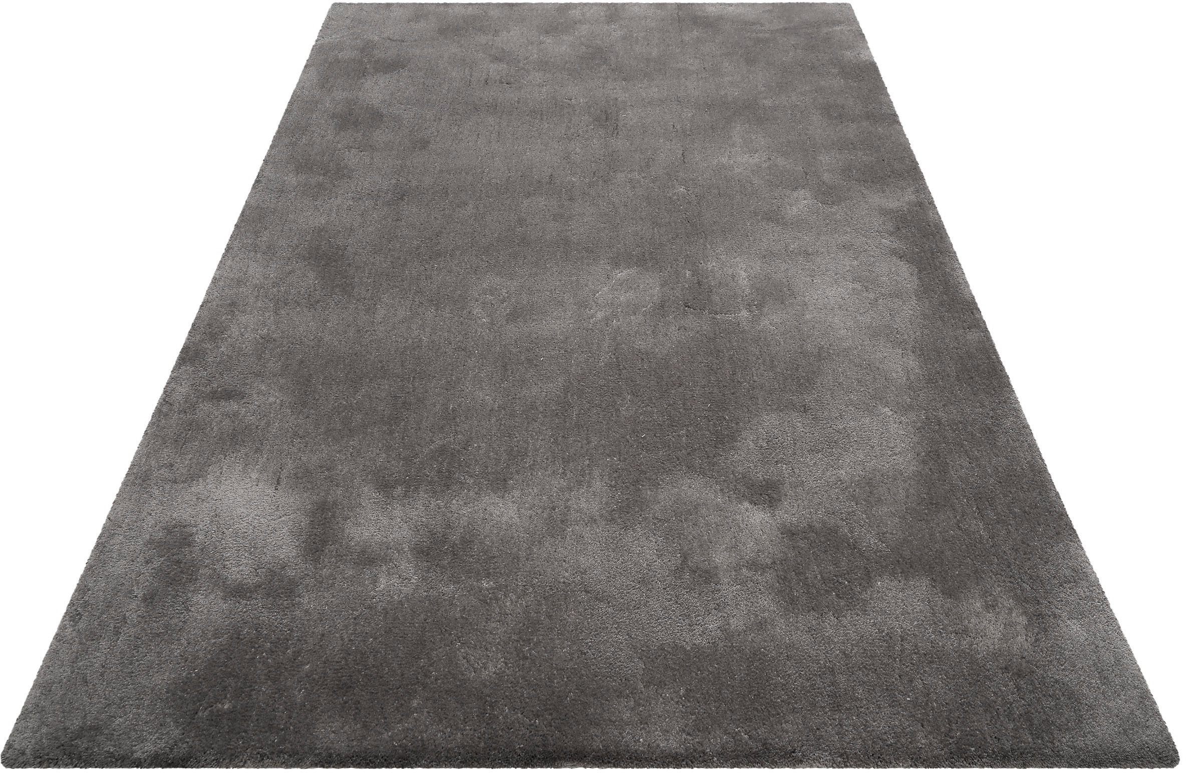 Wecon home Basics Hochflor-Teppich "Emilia" rechteckig 25 mm Höhe Wohnzimme günstig online kaufen