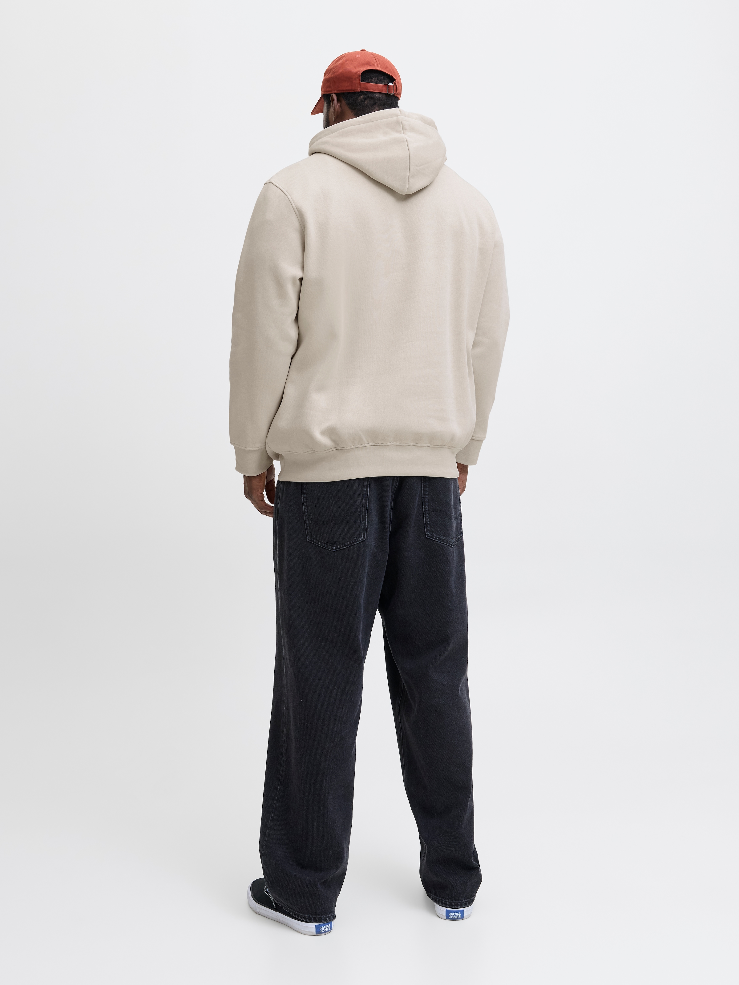 Jack & Jones PlusSize Kapuzensweatshirt »JJESOHO SWEAT HOOD NOOS PLS«, mit Logobranding