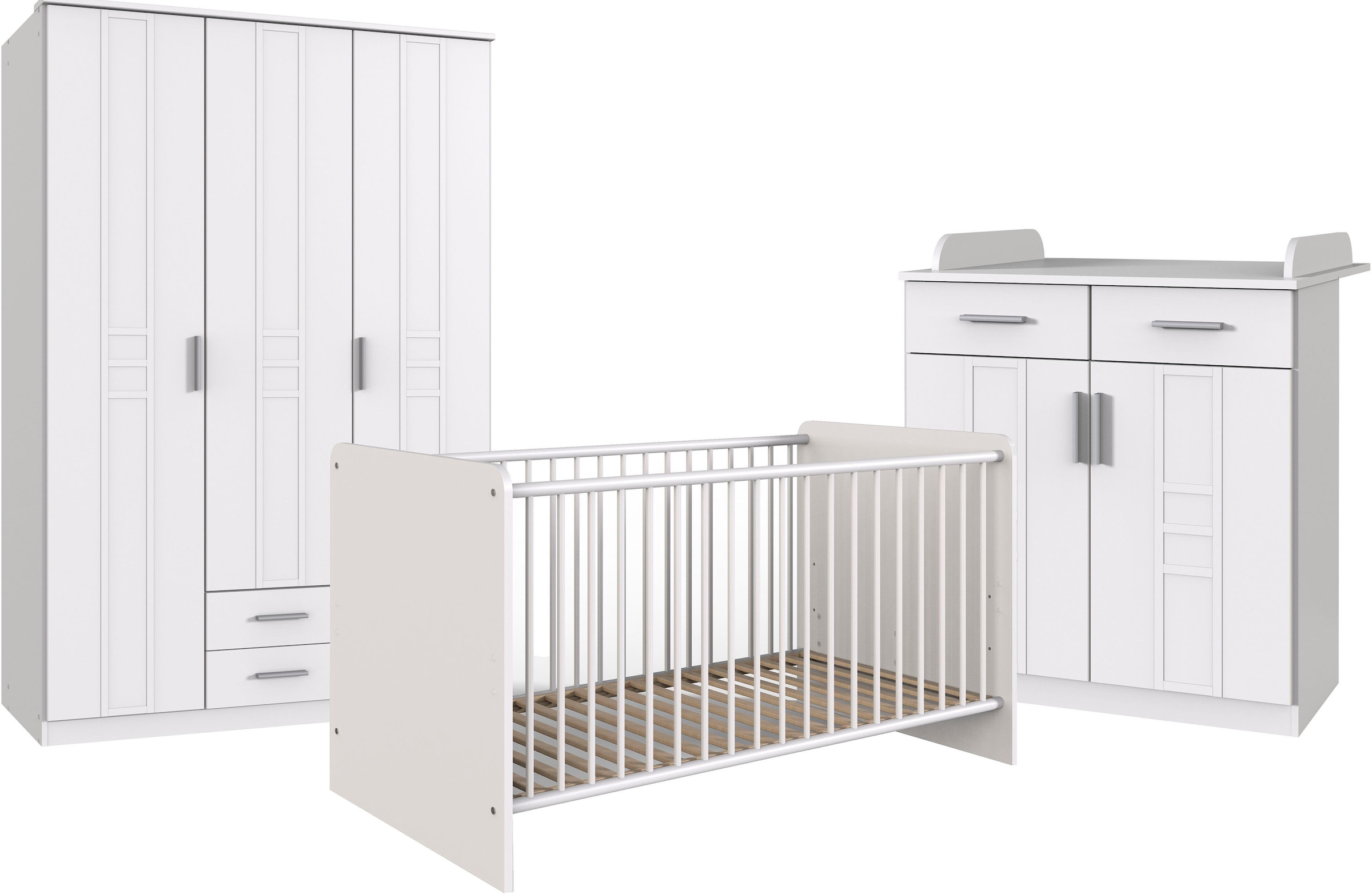 Wimex Babyzimmer-Komplettset "Borkum" 3 Stk. tlg. günstig online kaufen