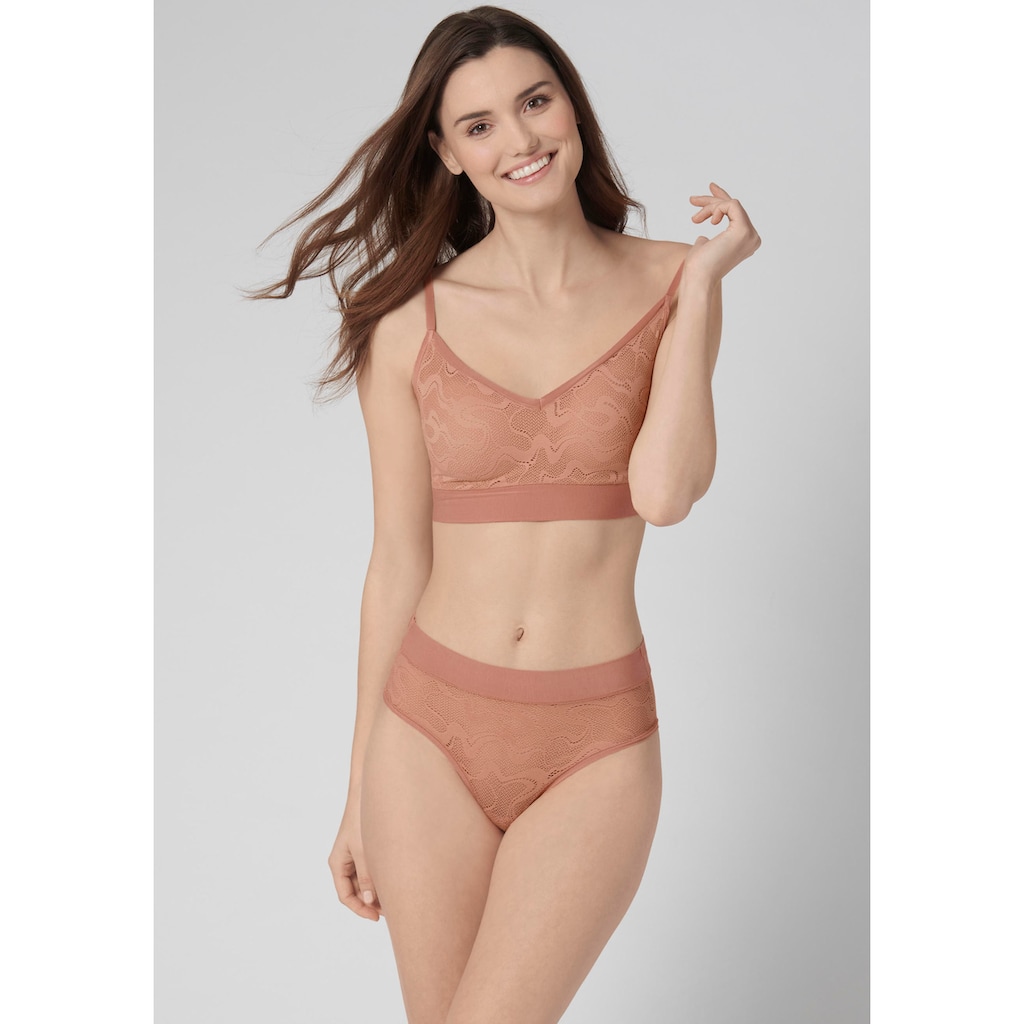 Sloggi Bralette-BH »GO ALLROUND LACE«, rundherum aus feiner Spitze, Basic Dessous