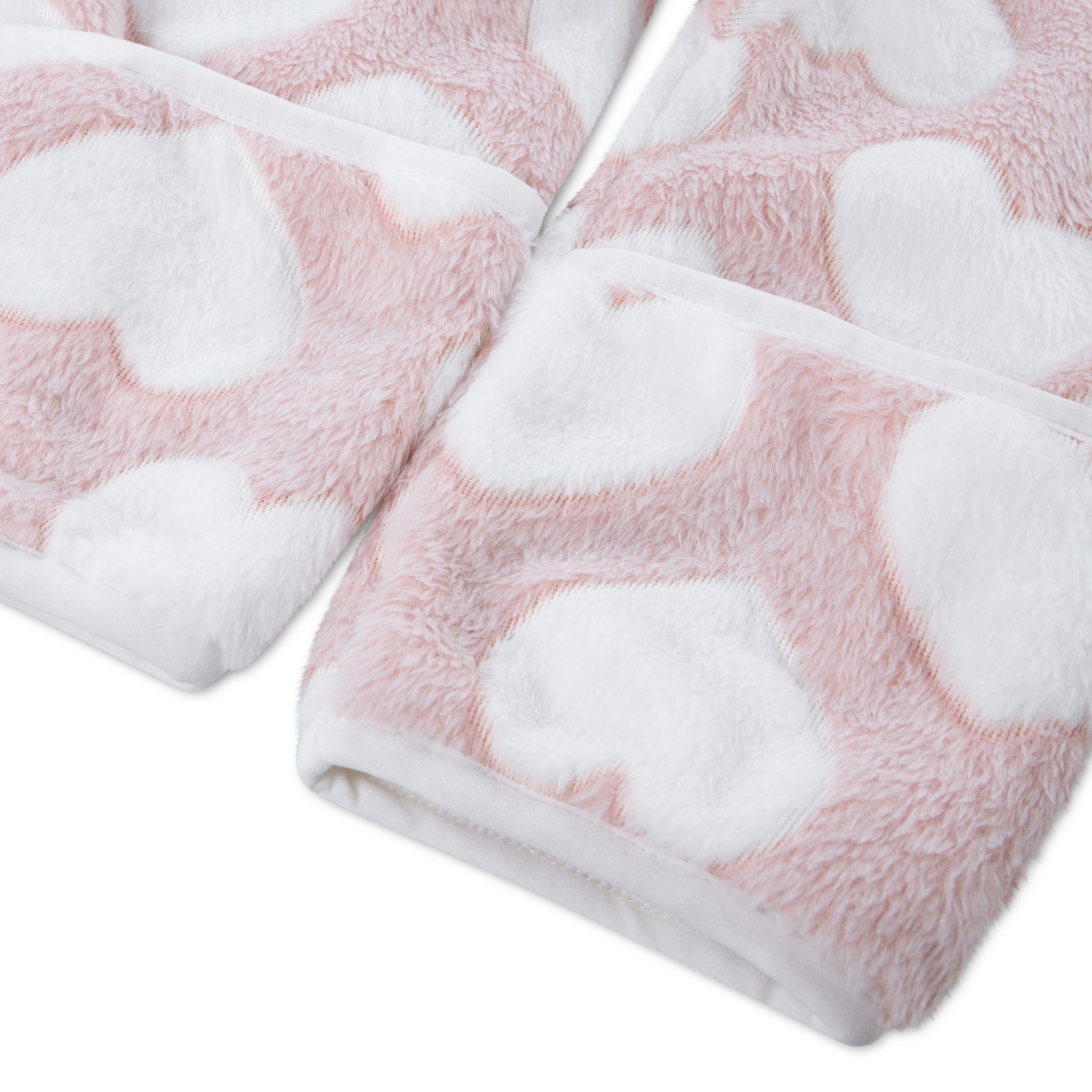 HUGGIES babywear Strampler »HUGN JACQUARD SHERPA PRAM« mit durchgehendem Reißverschluss - Teddymotiv / mit Kapuze