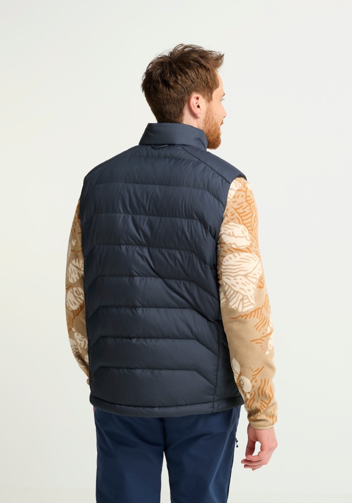Jack Wolfskin Daunenweste »WILD PASS DOWN VEST M RDS« Daunenweste, warm, wind- und wasserabweisend