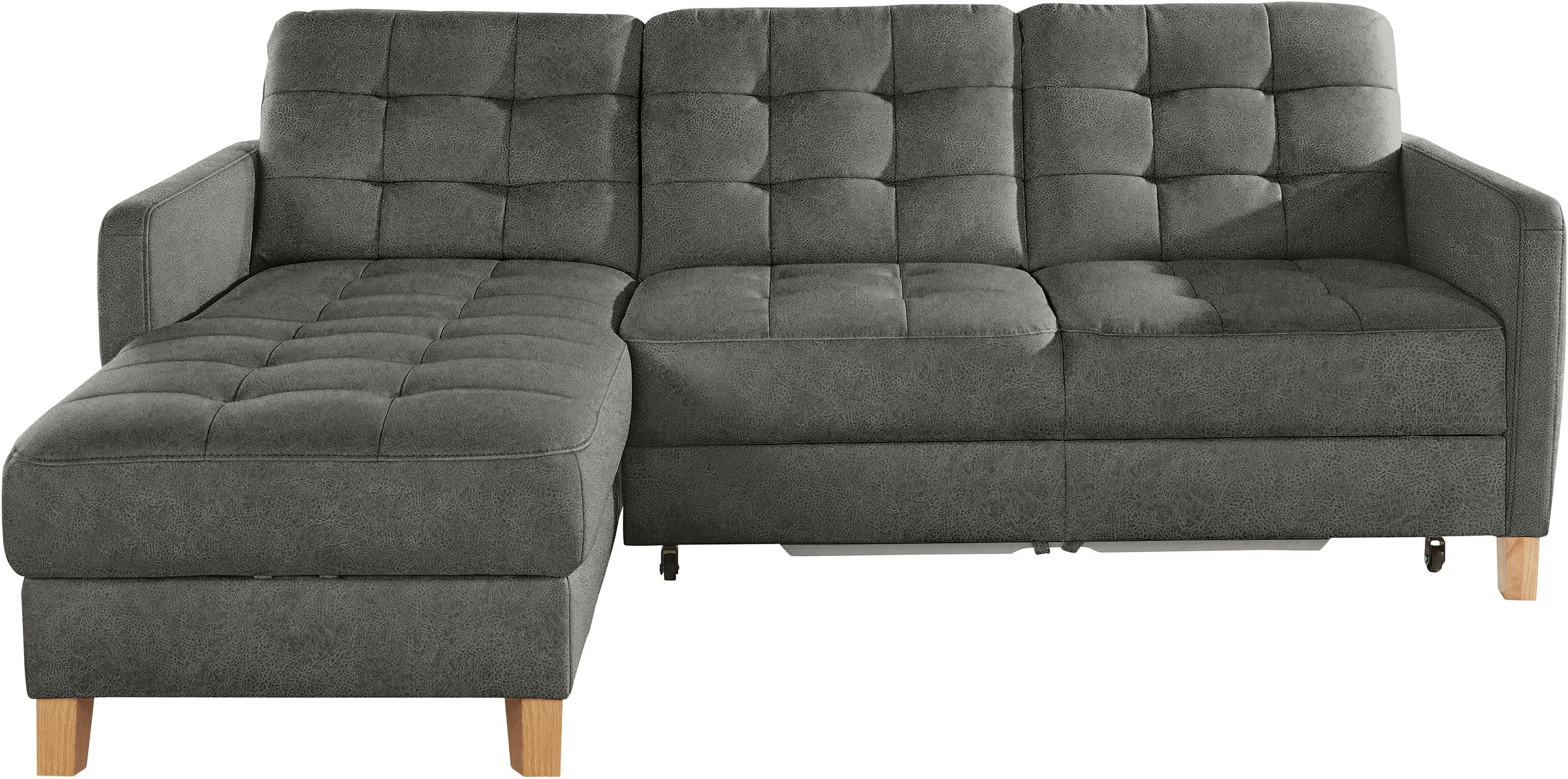 exxpo - sofa fashion Ecksofa "Elio, kompakt, bequem & zeitloses Design, Bre günstig online kaufen