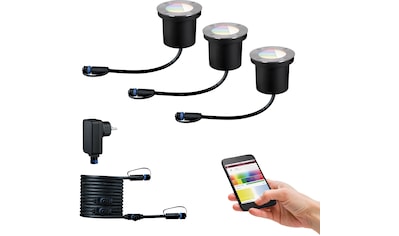 Paulmann LED Einbauleuchte »Outdoor Plug & Shine Starterset BodenEBL«, LED-Modul, 4... kaufen