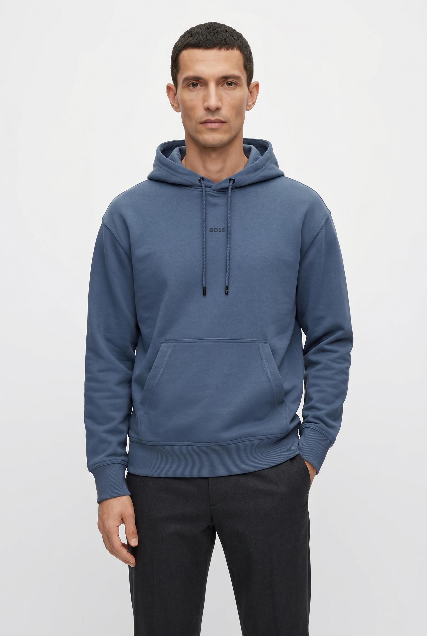 BOSS ORANGE Kapuzensweatshirt "WeSmallhood", mit Kängurutasche