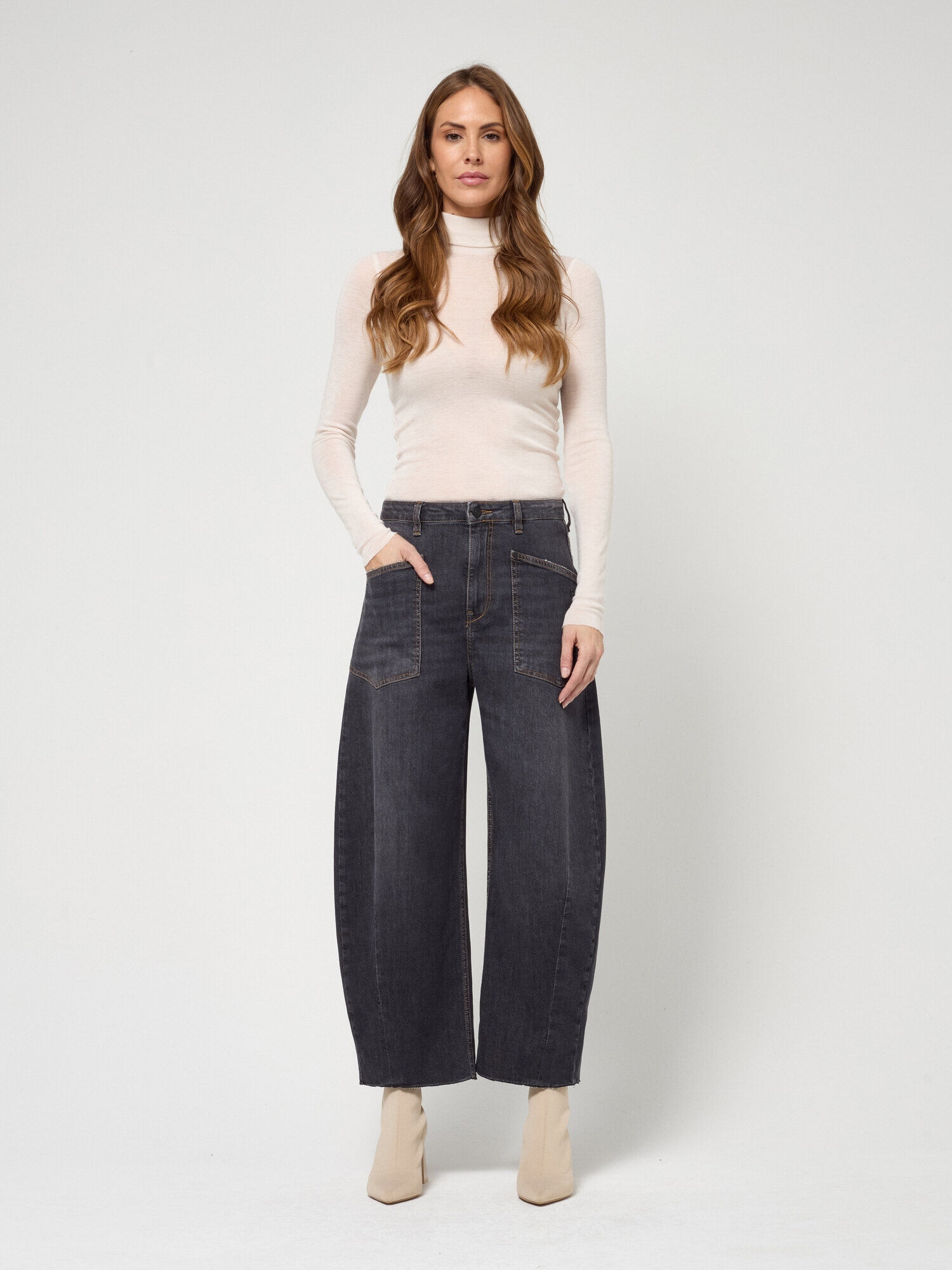 GANG 7/8-Jeans »94ODINA« mit konisch zulaufendem Bein