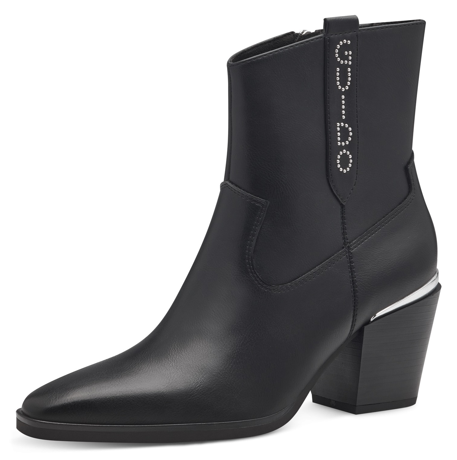 Cowboy Stiefelette »SUSINO«, Blockabsatz, Westernstiefelette, Boots in spitzer Form