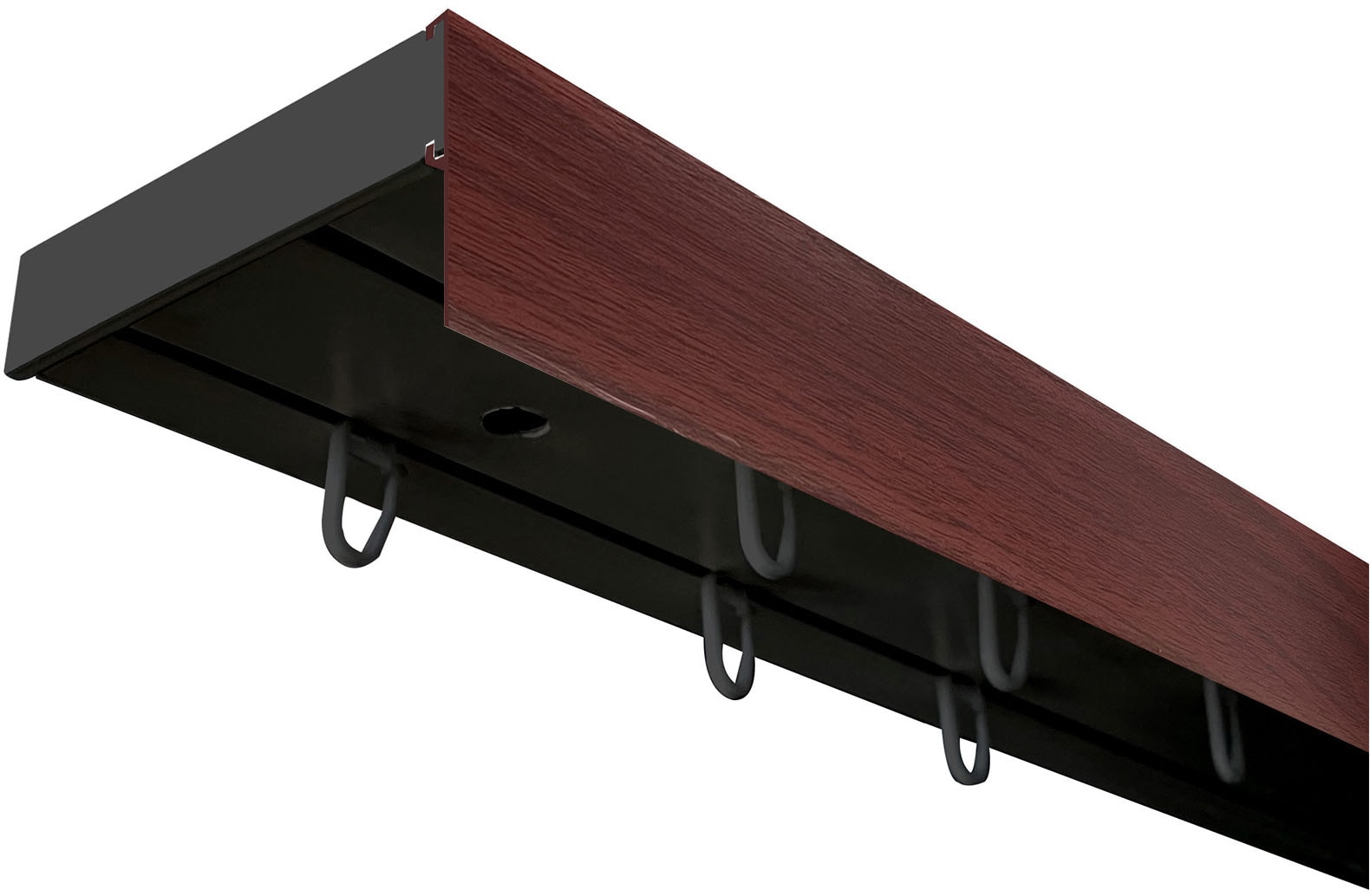 SN DECO GROUP "Vorhangschiene SH mit Blende" 2 läufig-läufig Fixmaß