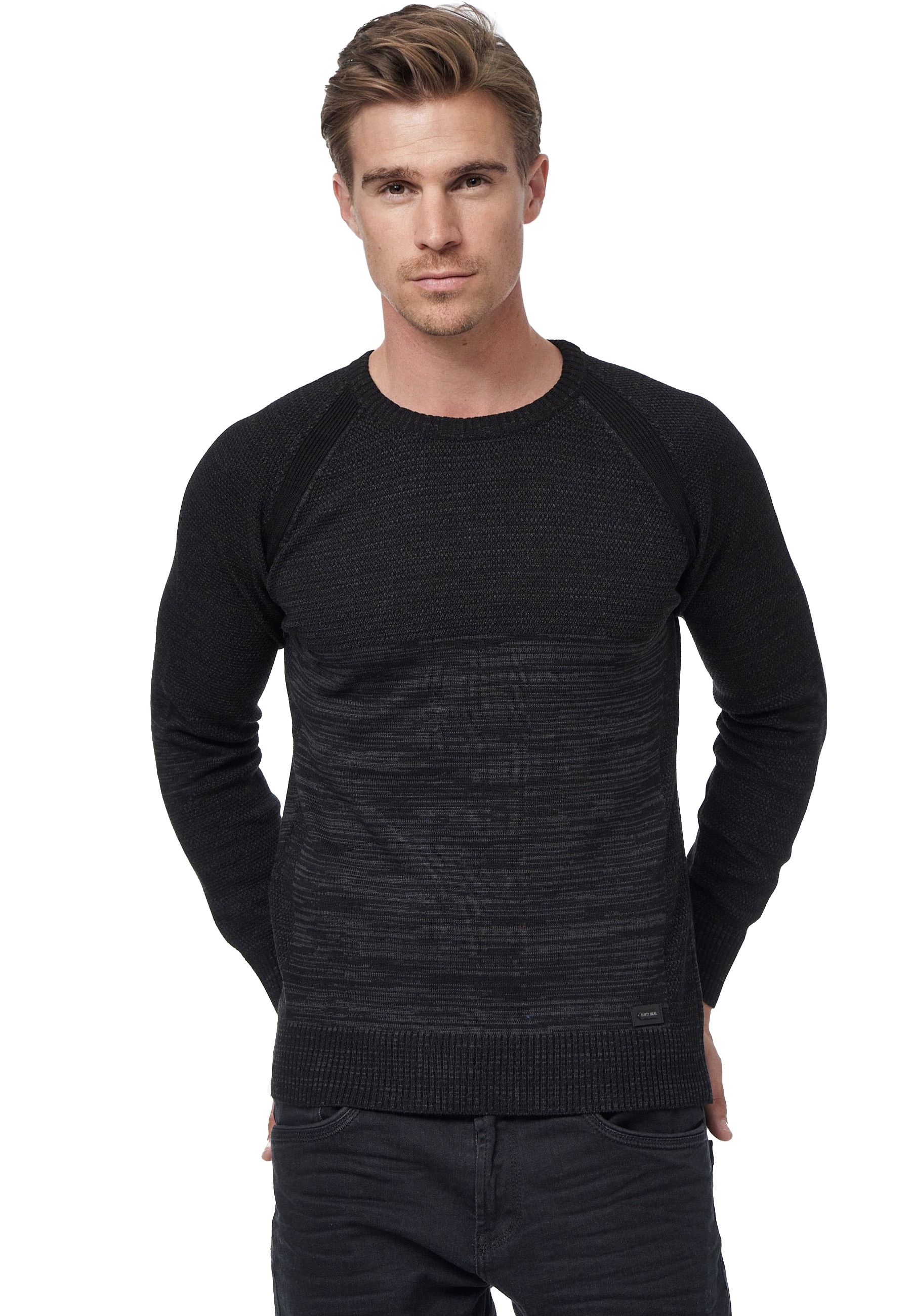 Rusty Neal Strickpullover "RUSTY NEAL Knitwear", im sportiven Stil