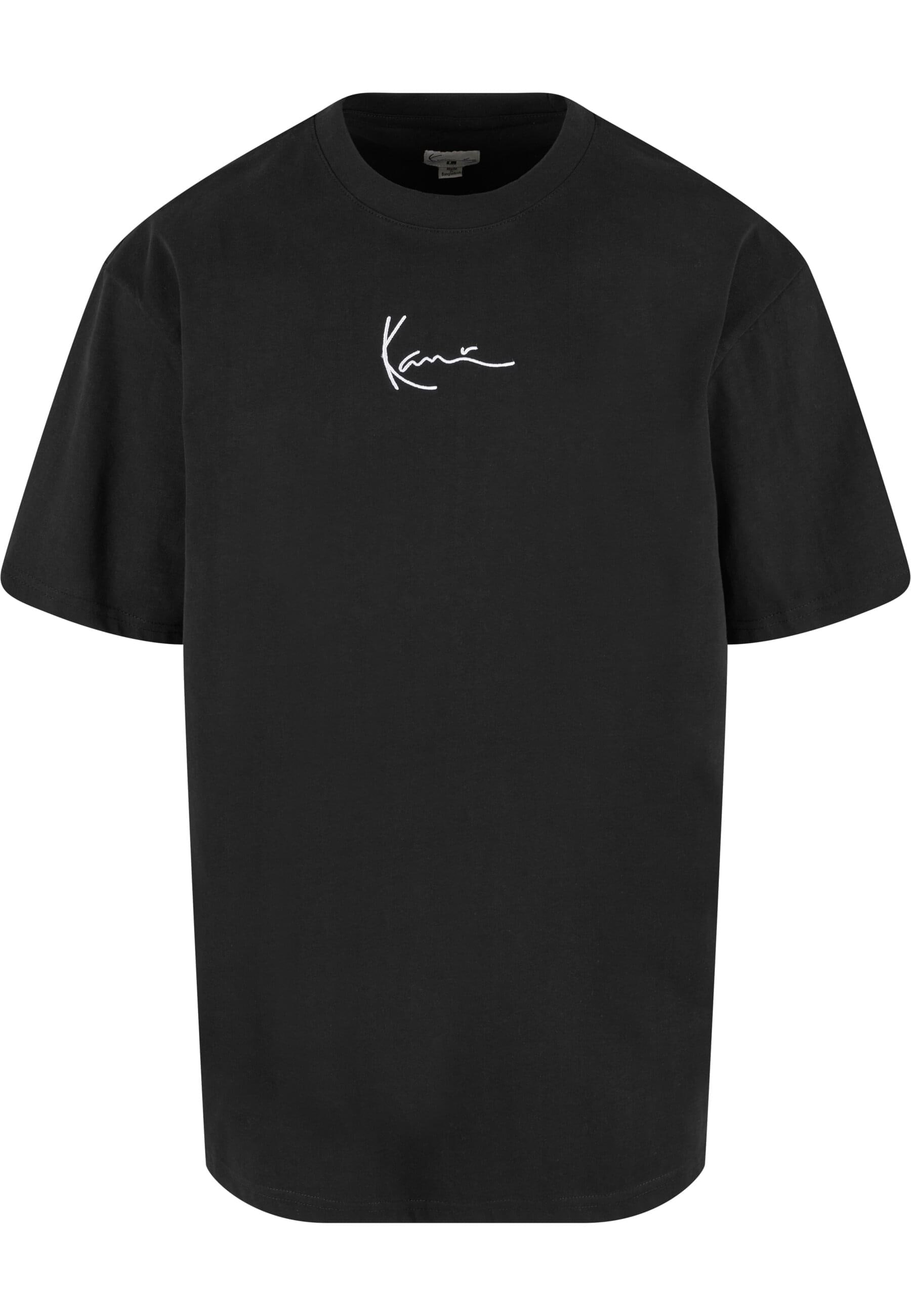 Karl Kani Kurzarmshirt »Karl Kani Herren KKMQ12001 SMALL SIGNATURE TEE BLK«