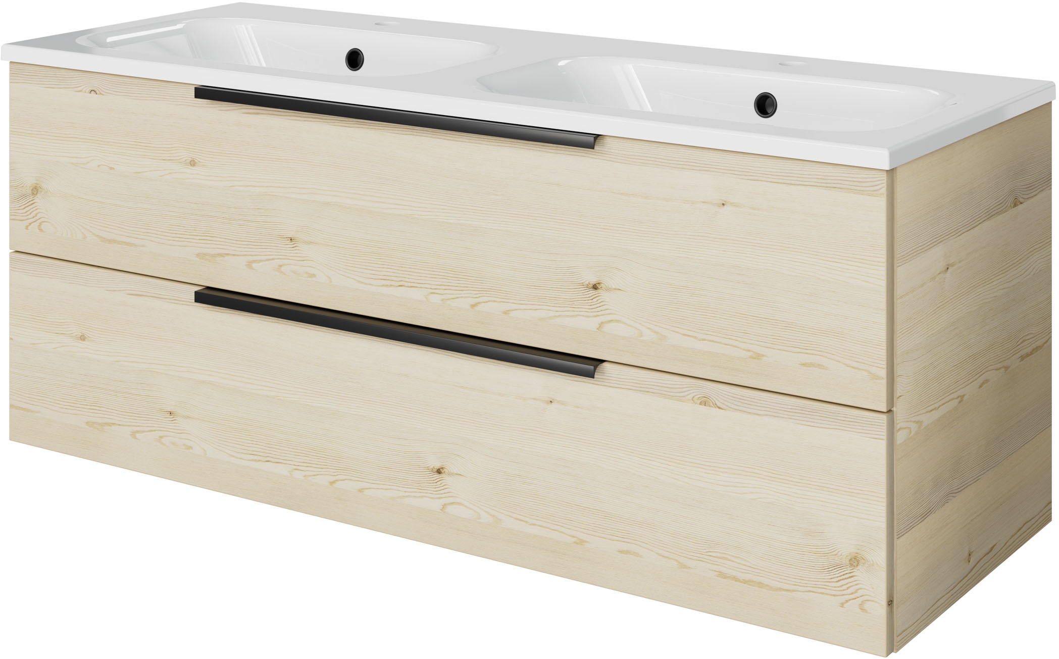 Saphir "Mineralmarmor-Waschtisch mit Waschtischunterschrank" 2 Stk. tlg.