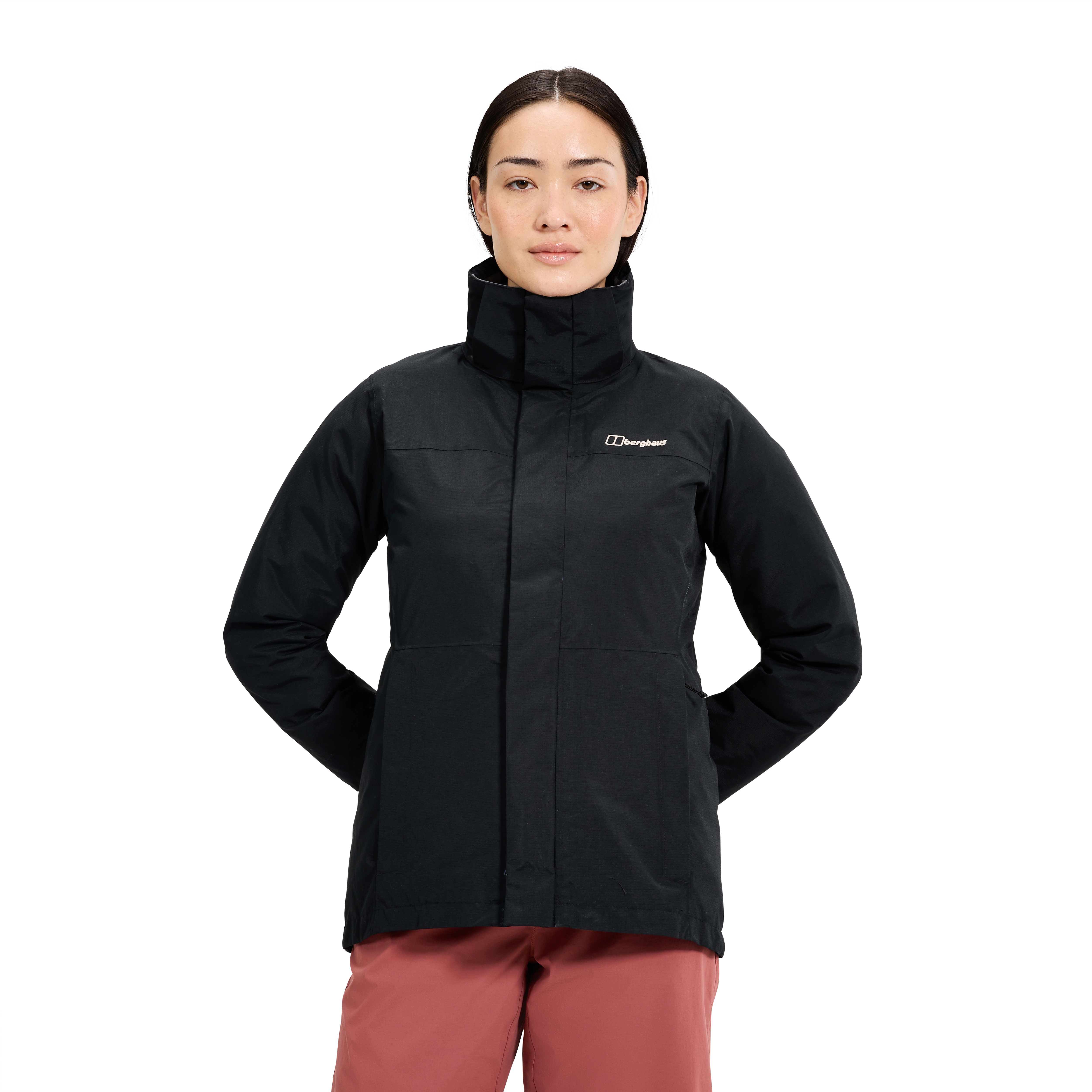 Berghaus 3-in-1-Funktionsjacke "HILLWALKER 2.0 GEMINI HL 3IN1" mit Kapuze mit Kapuze, wasserdicht, atmungsaktiv, wasserabweisend, wärmend