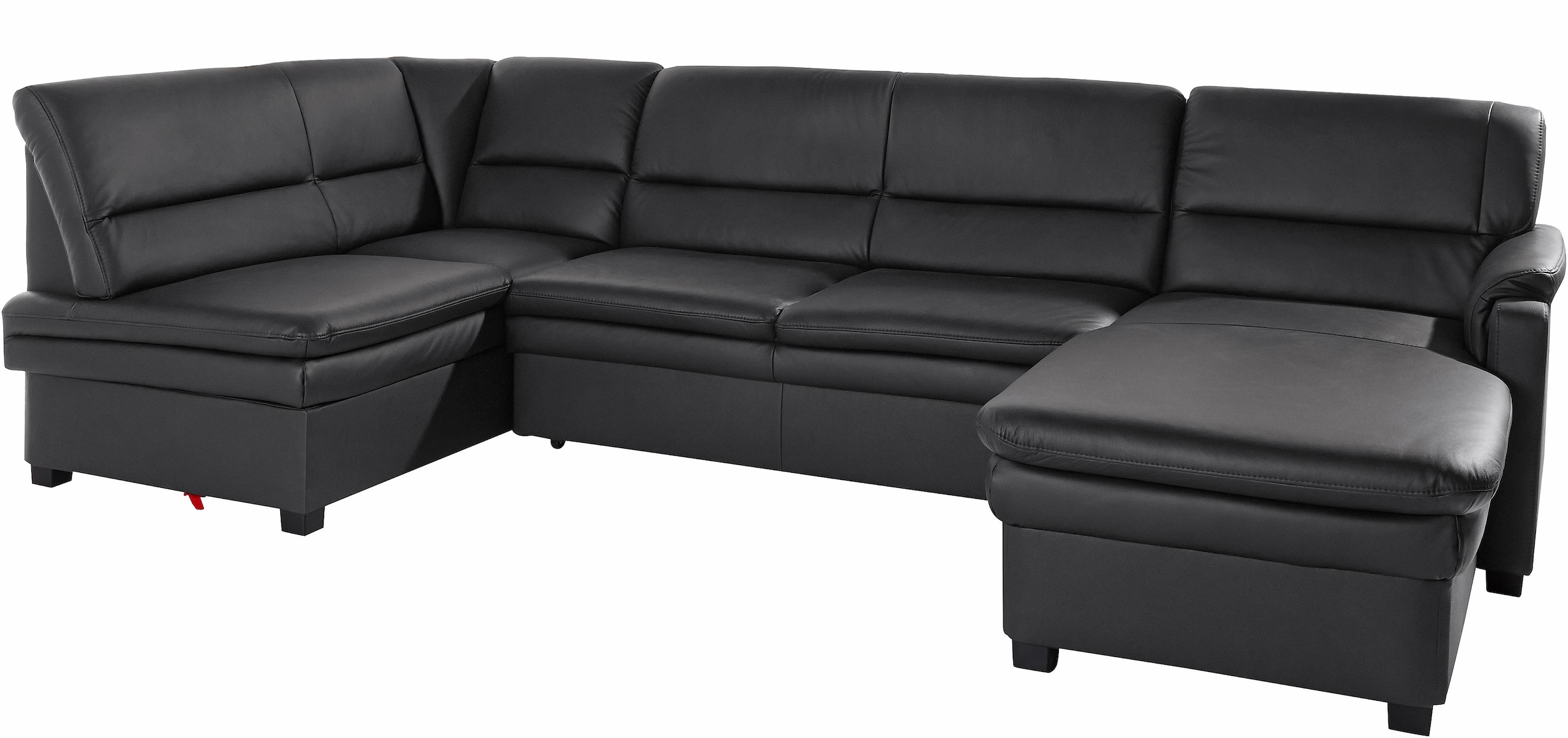 sit&more Wohnlandschaft »Pisa U-Form«, mit Federkern, wahlweise mit Bettfunktion