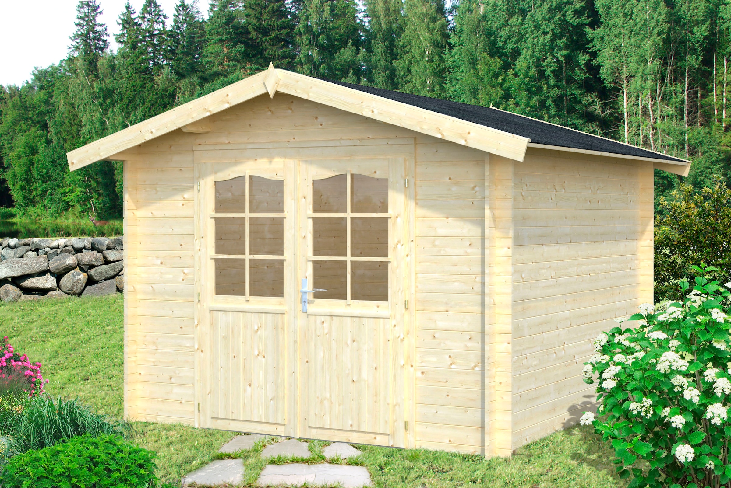 Palmako Gartenhaus "Lotta", 7,3 qm günstig online kaufen