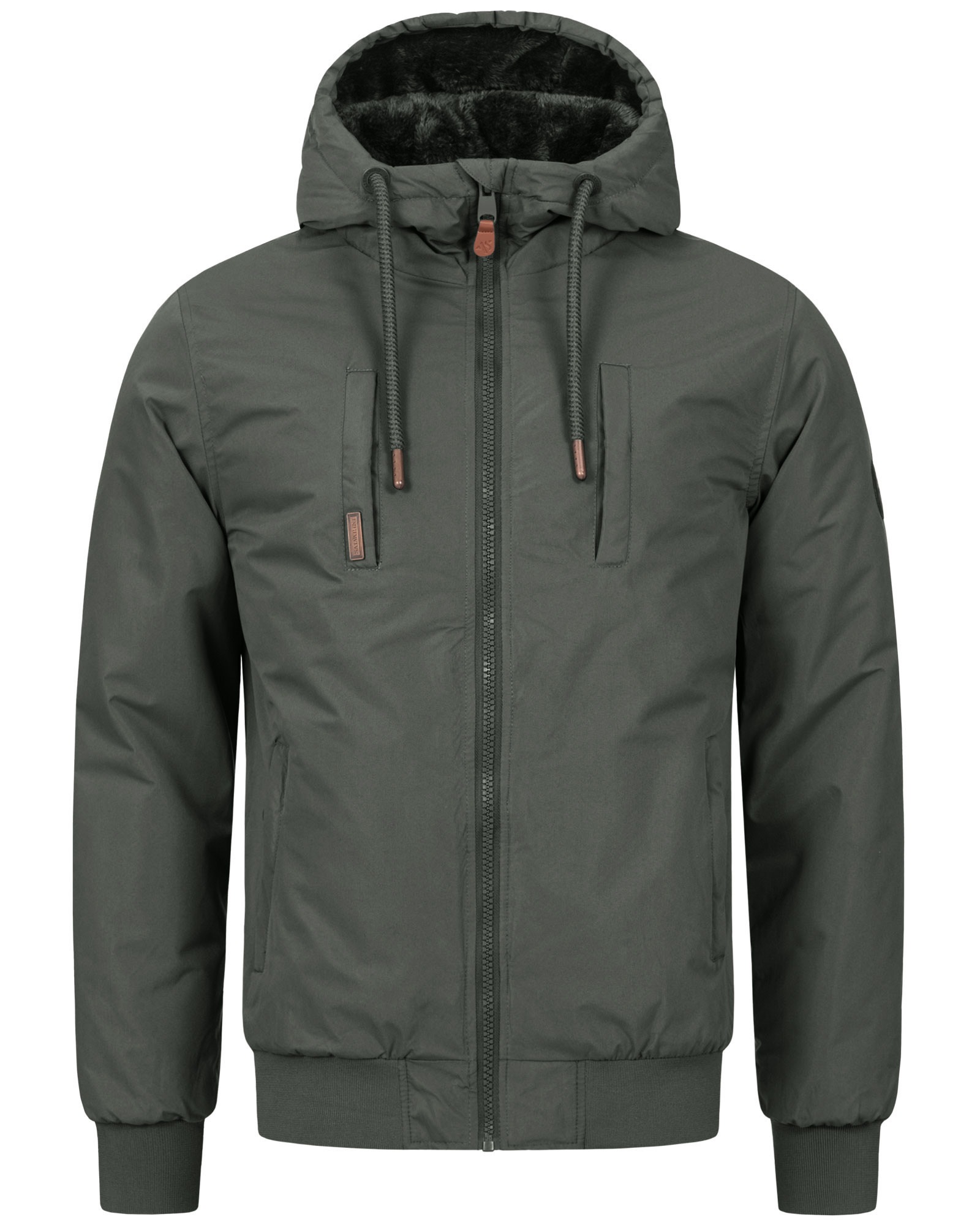 Alessandro Salvarini Winterjacke »ASWeighty«, mit weichem Teddyfell innen