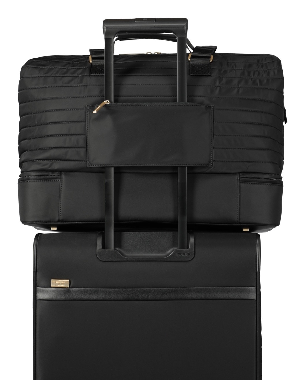 travelite Weekender »BARBARA & travelite | BARBARA STEPP«, Reisetasche Trolley Sleeve mit Reißverschlusstasche