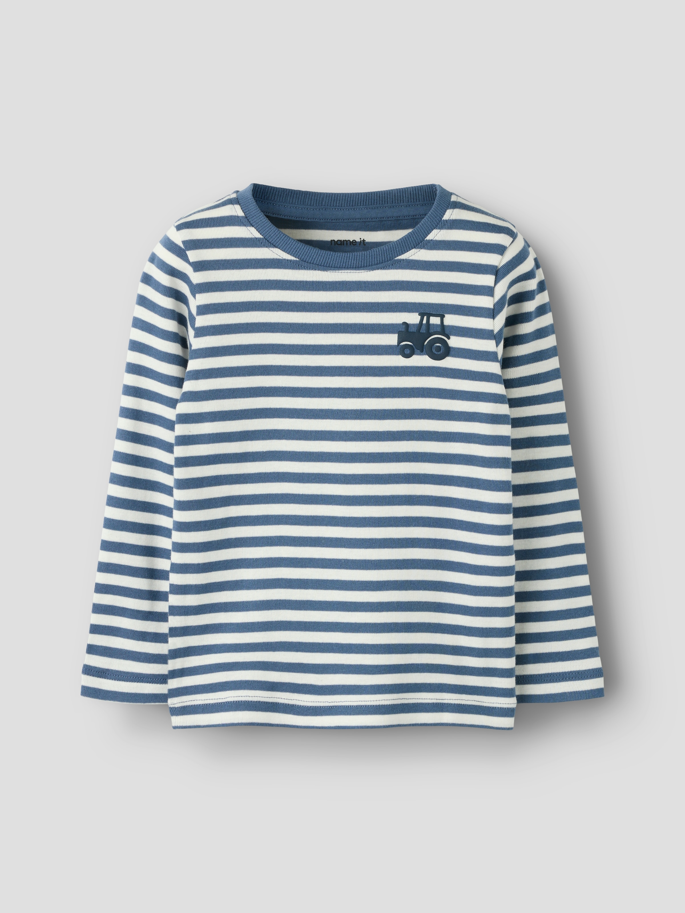 Name It Langarmshirt "Nmmvilly Ls Slim Top Noos" Baumwolle, Slim Fit