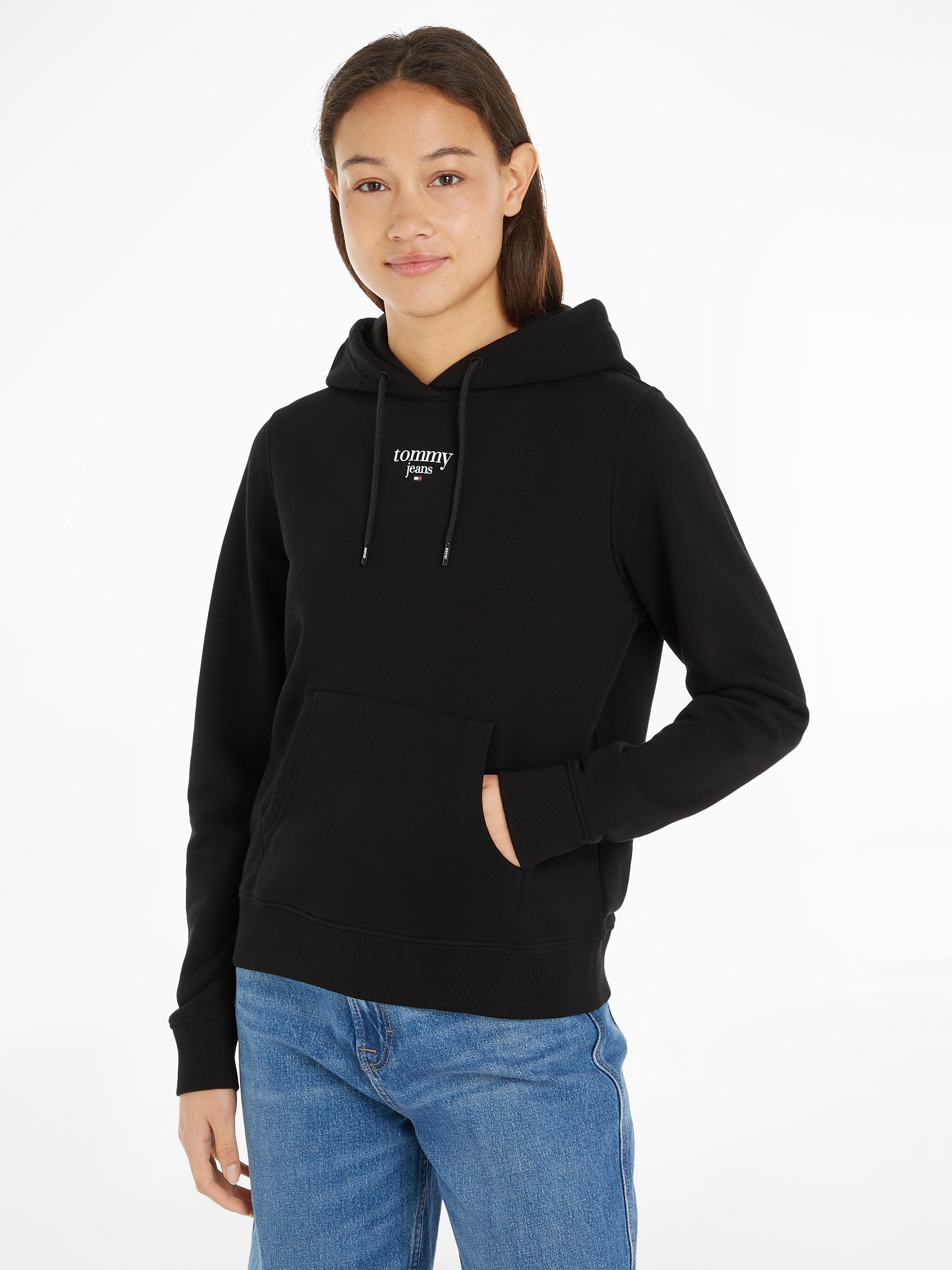 Tommy Jeans Kapuzensweatshirt "TJW ESSENTIAL LOGO 1 HOODIE EXT", mit Kapuze günstig online kaufen