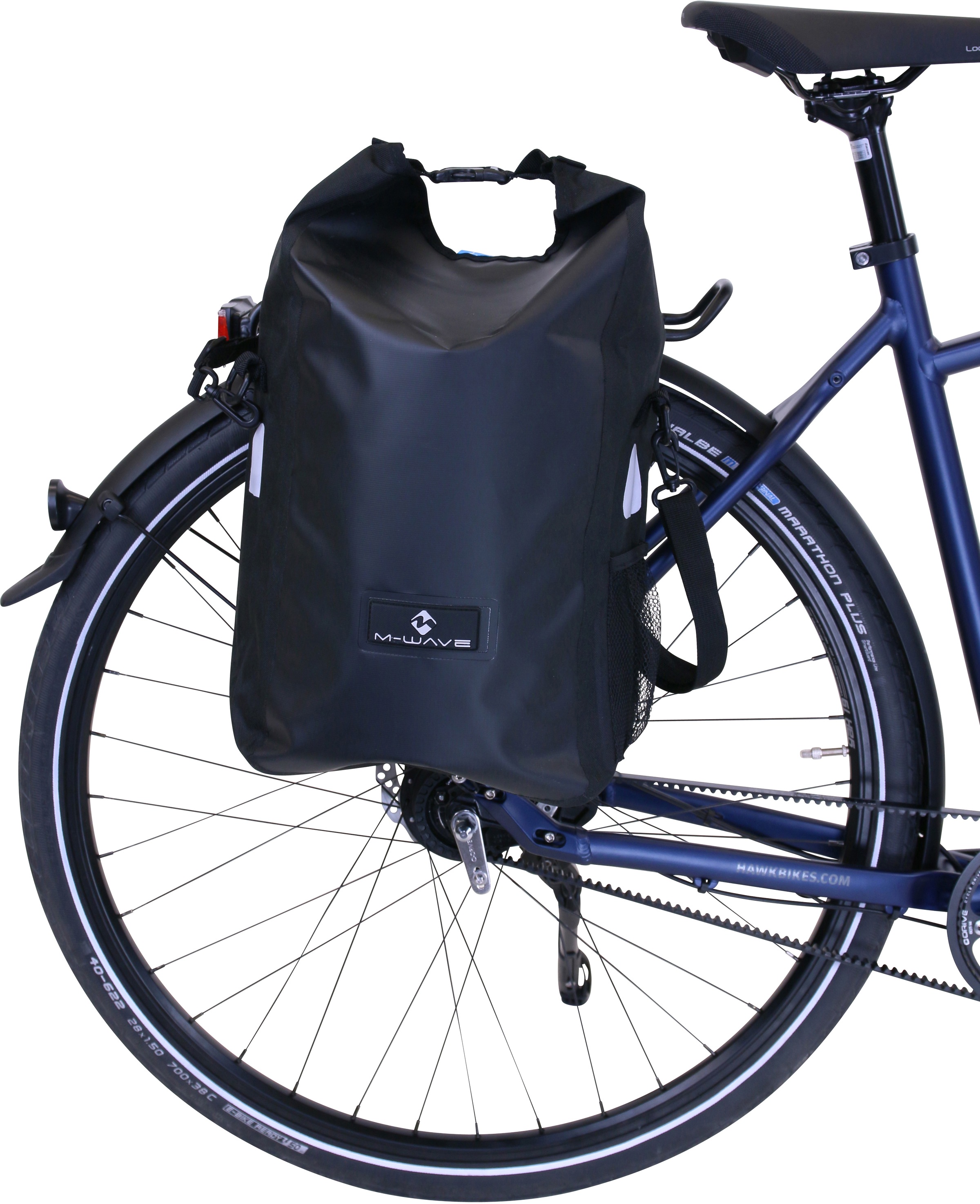 HAWK Bikes Trekkingrad »Trekking Gent Super Deluxe Plus Ocean Blue«, 8 Gang, Shimano, Nexus Schaltwerk, für Herren
