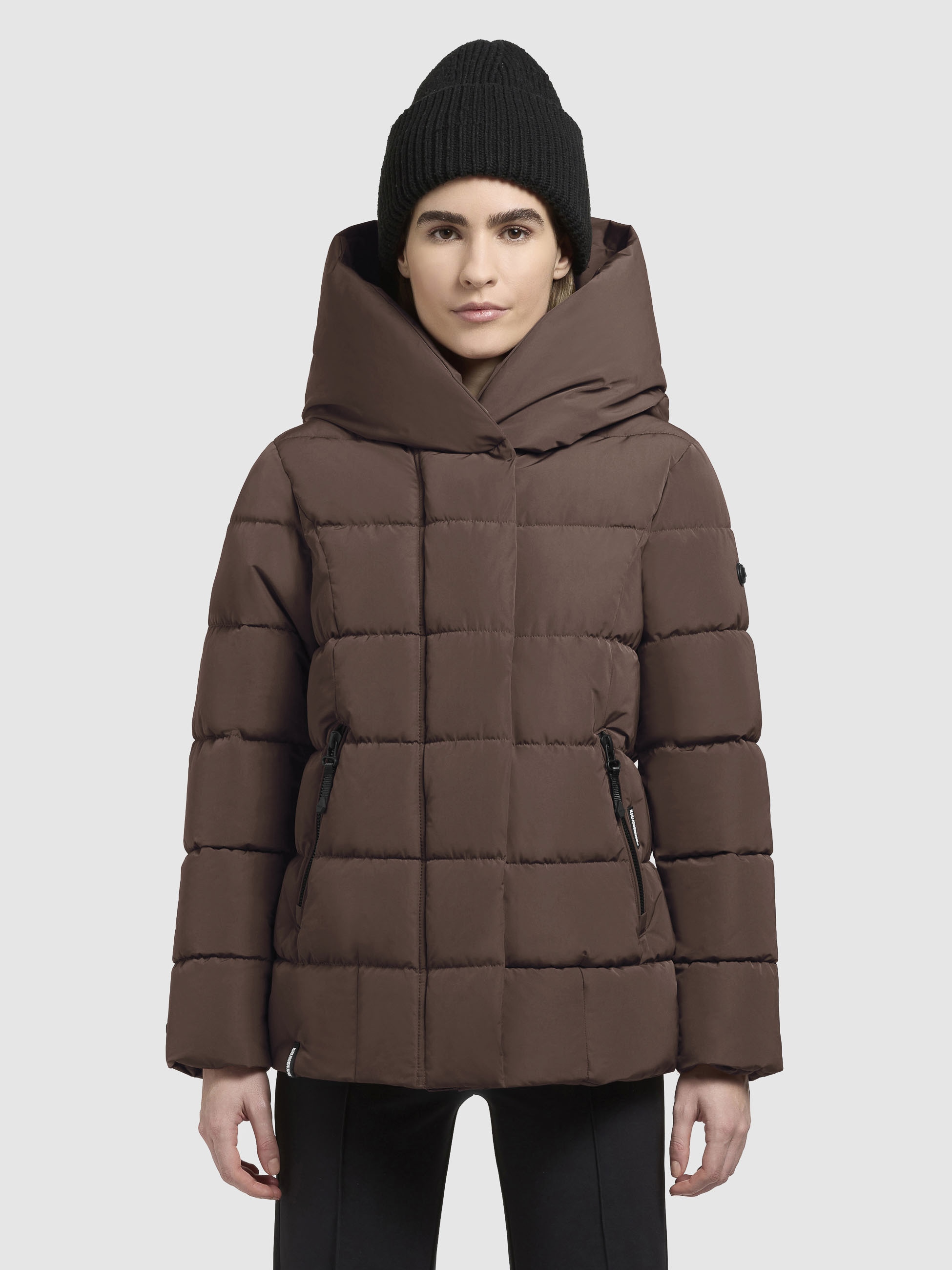 khujo Steppjacke »CAMEA«, mit Kapuze
