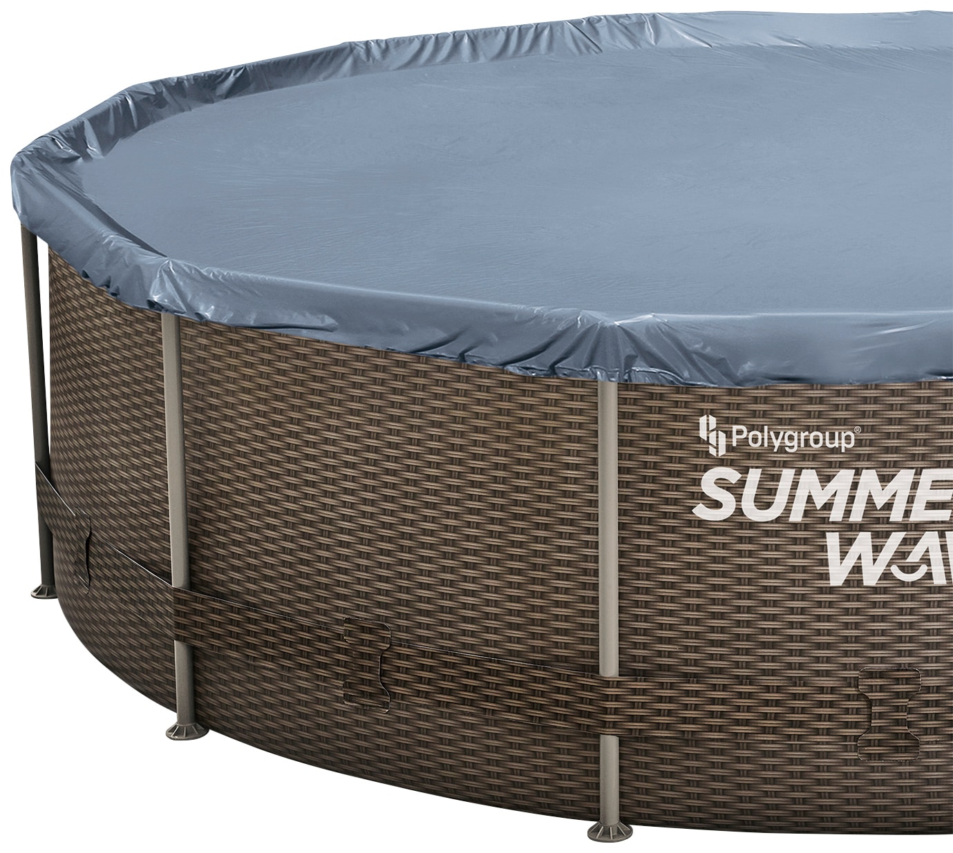 SummerWaves Framepool »Active Frame«, (Set, 5 tlg.), ØxH: 457x106 cm