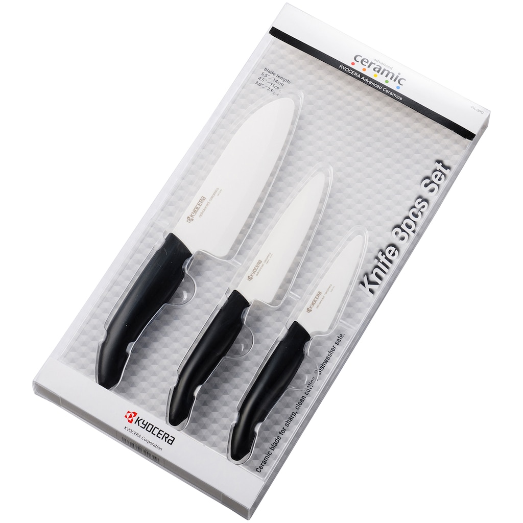 KYOCERA Messer-Set »GEN«, (Set, 3 tlg.)