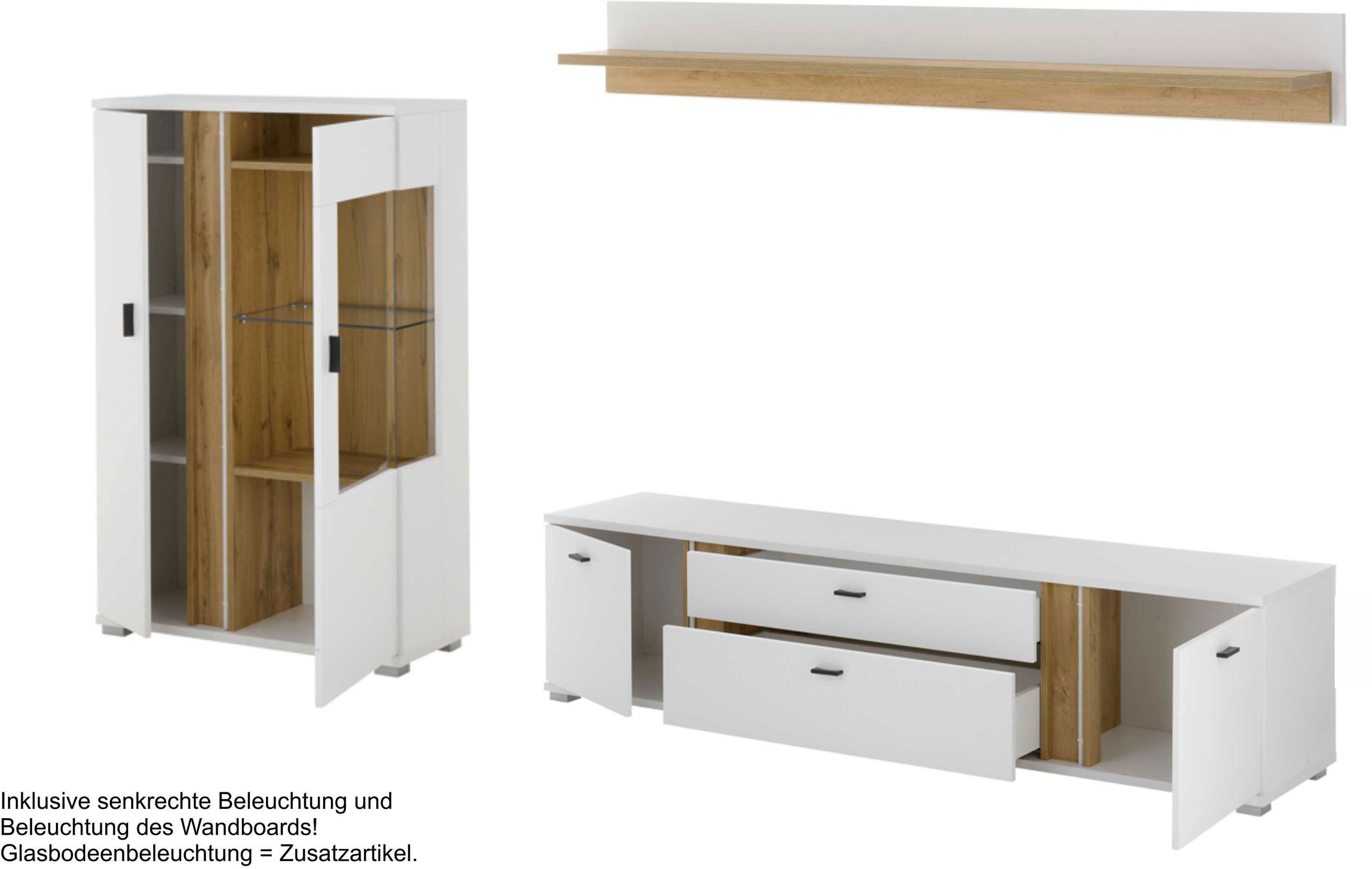 Thumbnail - INOSIGN Wohnwand "LONG ISLAND" Set, 3 Stk. tlg.