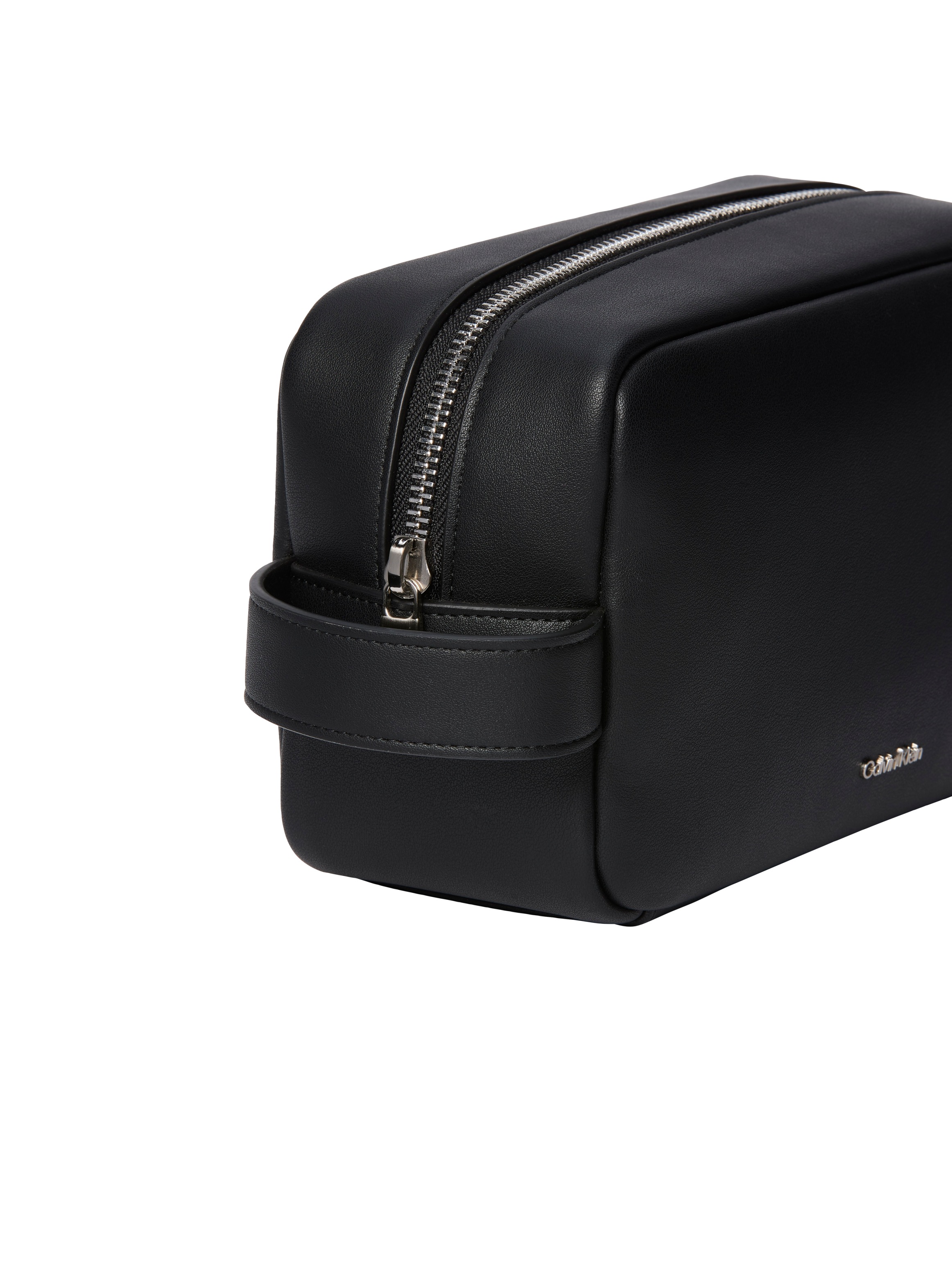 Calvin Klein Kulturbeutel »RAISED DOPP KIT« Unisex Kosmetiktasche, Minibag mit Handschlaufe