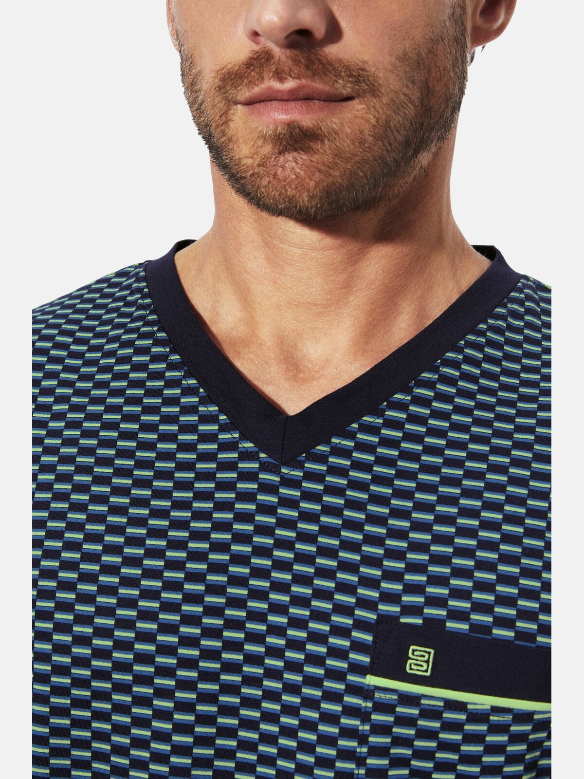 Jan Vanderstorm Pyjama »Doppelpack Nachthemd HOIMAR«