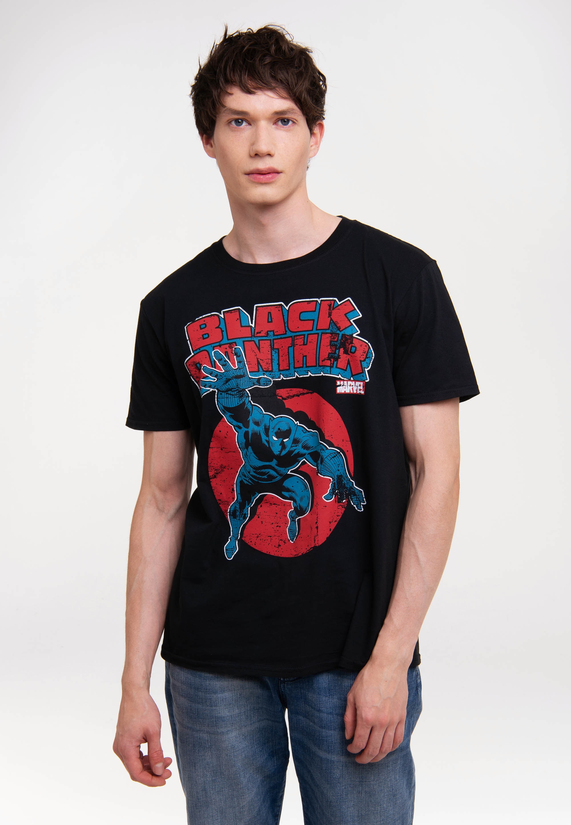T-Shirt »Marvel - Black Panther«, mit Black Panther-Print