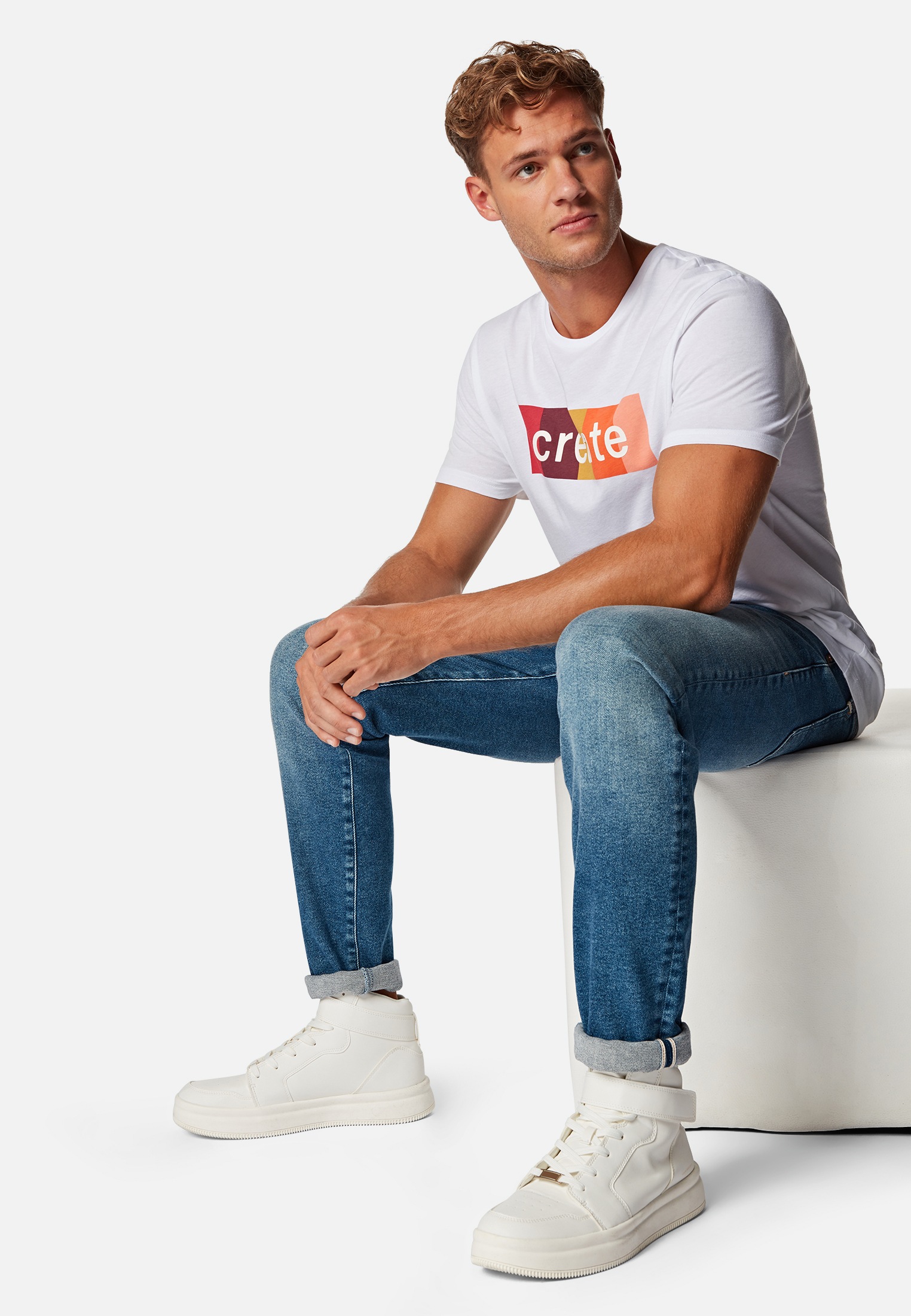 Mavi Tapered-fit-Jeans »CHRIS«, Eng zulaufende Jeans