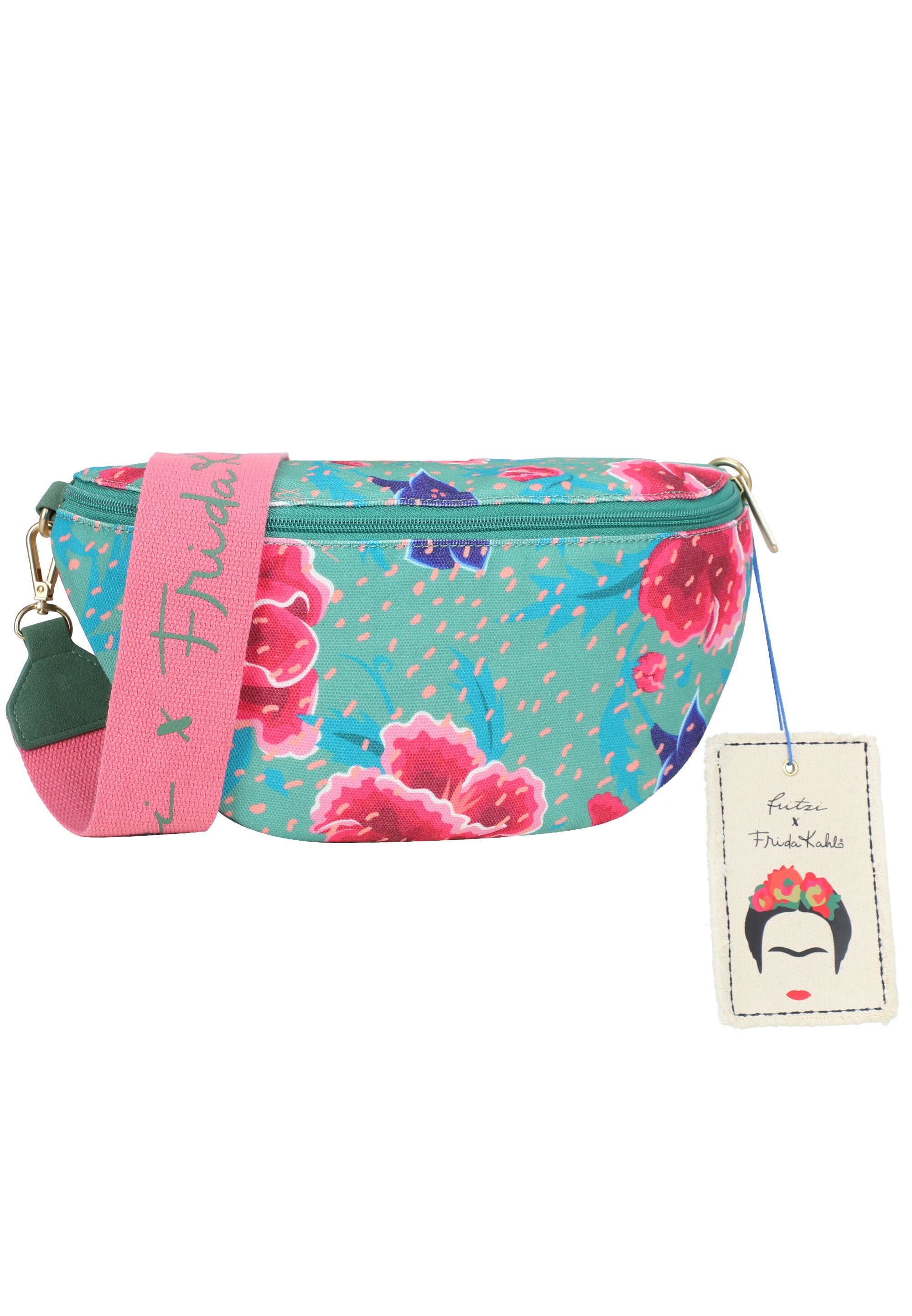 Fritzi aus Preußen Umhängetasche »Fritzi x Frida Kahlo« mit Blumenprint