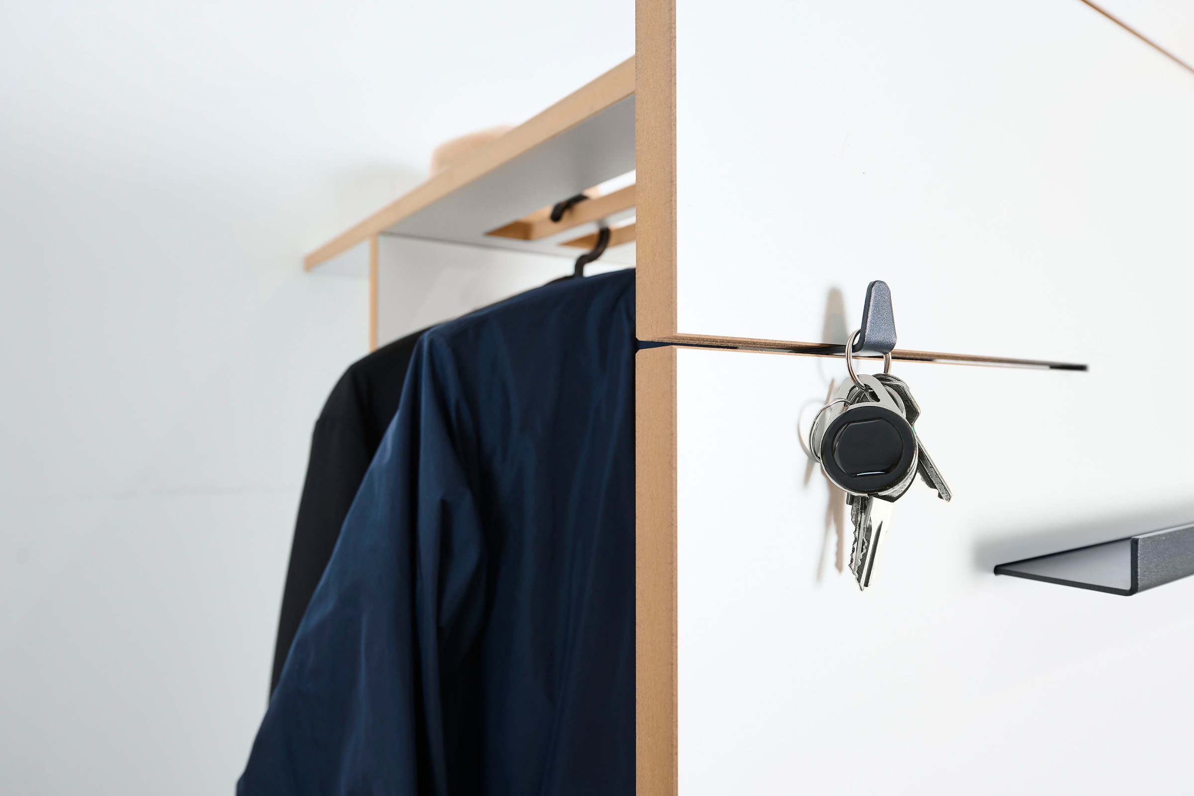 Tojo Garderobenhaken »angeber Haken 3er Set«, passend für die Garderobe »angeber«