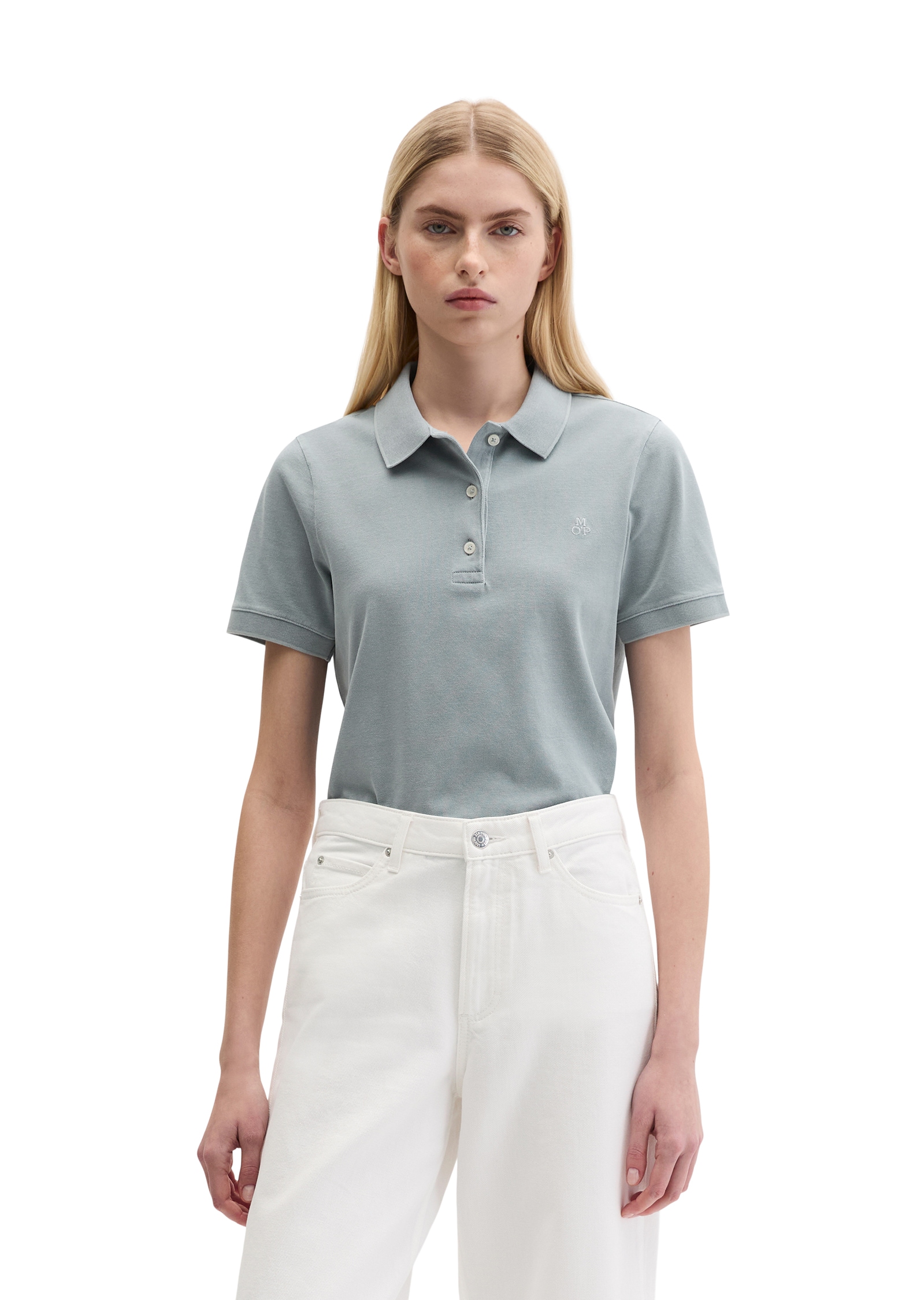 Marc O'Polo Poloshirt »aus Piqué-Jersey«