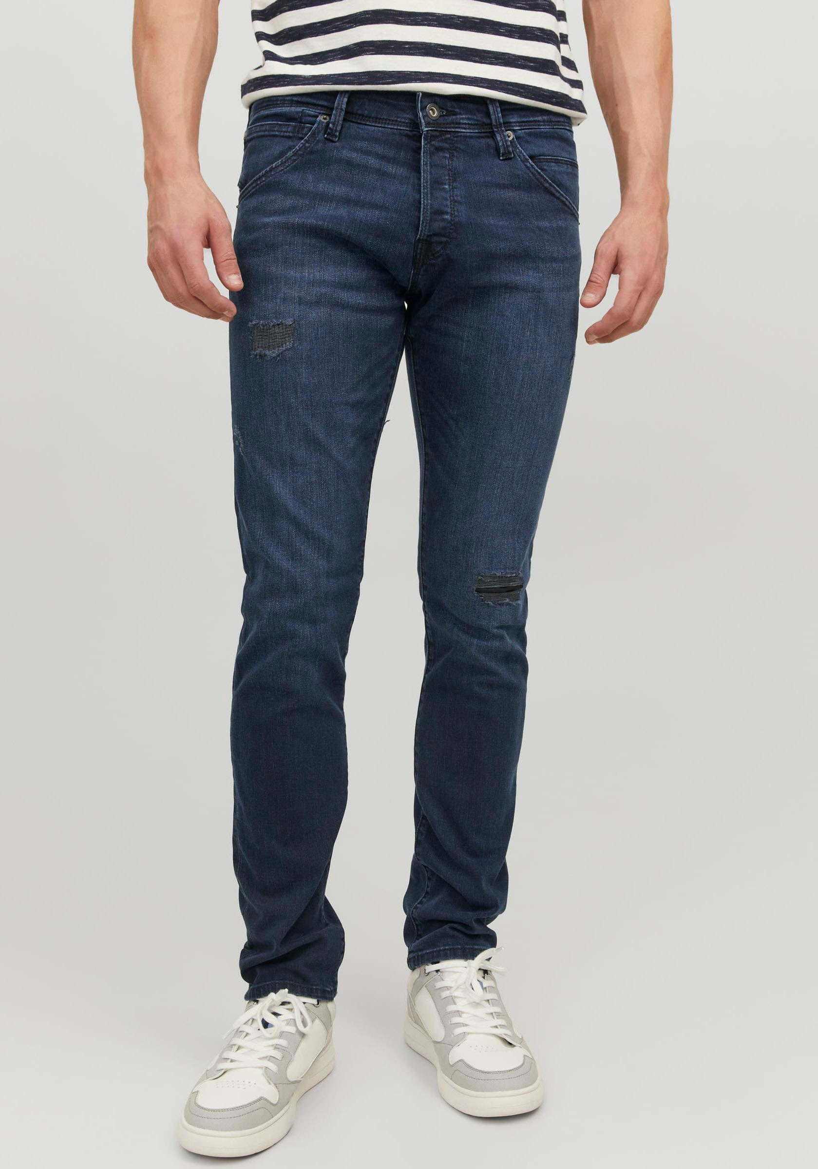 Jack & Jones Slim-fit-Jeans "JJIGLENN JJFOX AGI 304 50SPS NOOS" günstig online kaufen