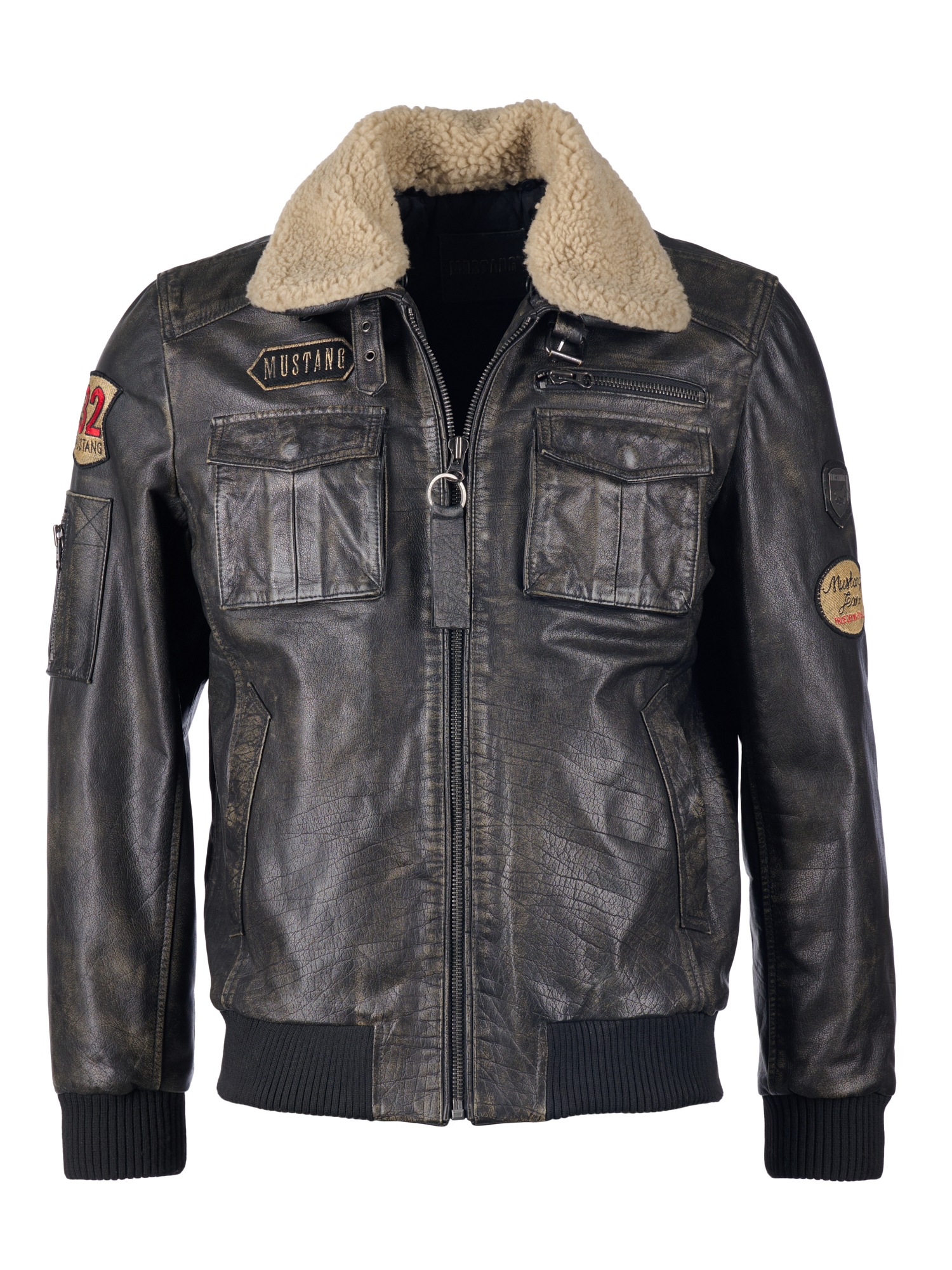 MUSTANG Lederjacke »Karlstad«