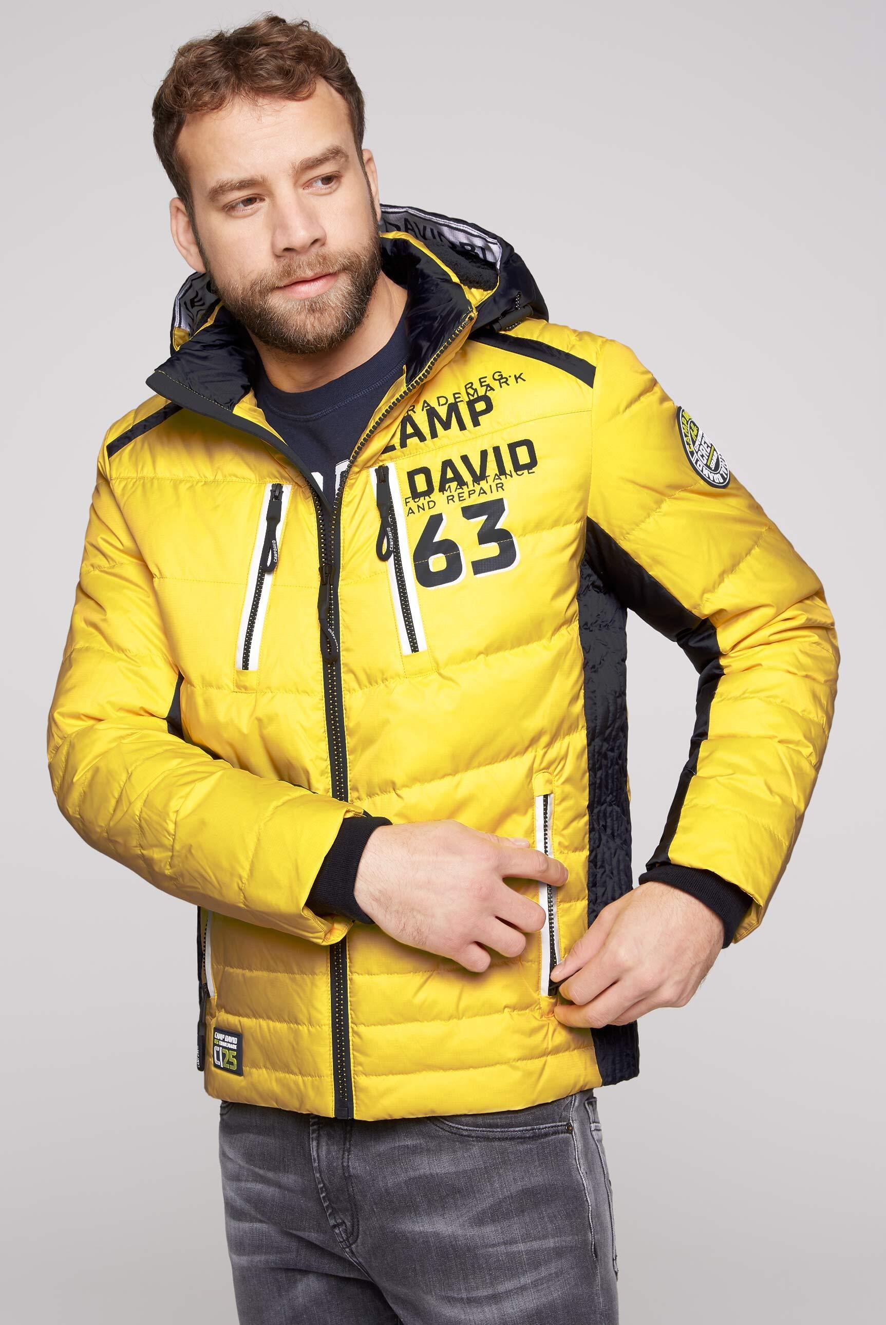 CAMP DAVID Winterjacke, mit Kapuze, mit abtrennbarer Kapuze