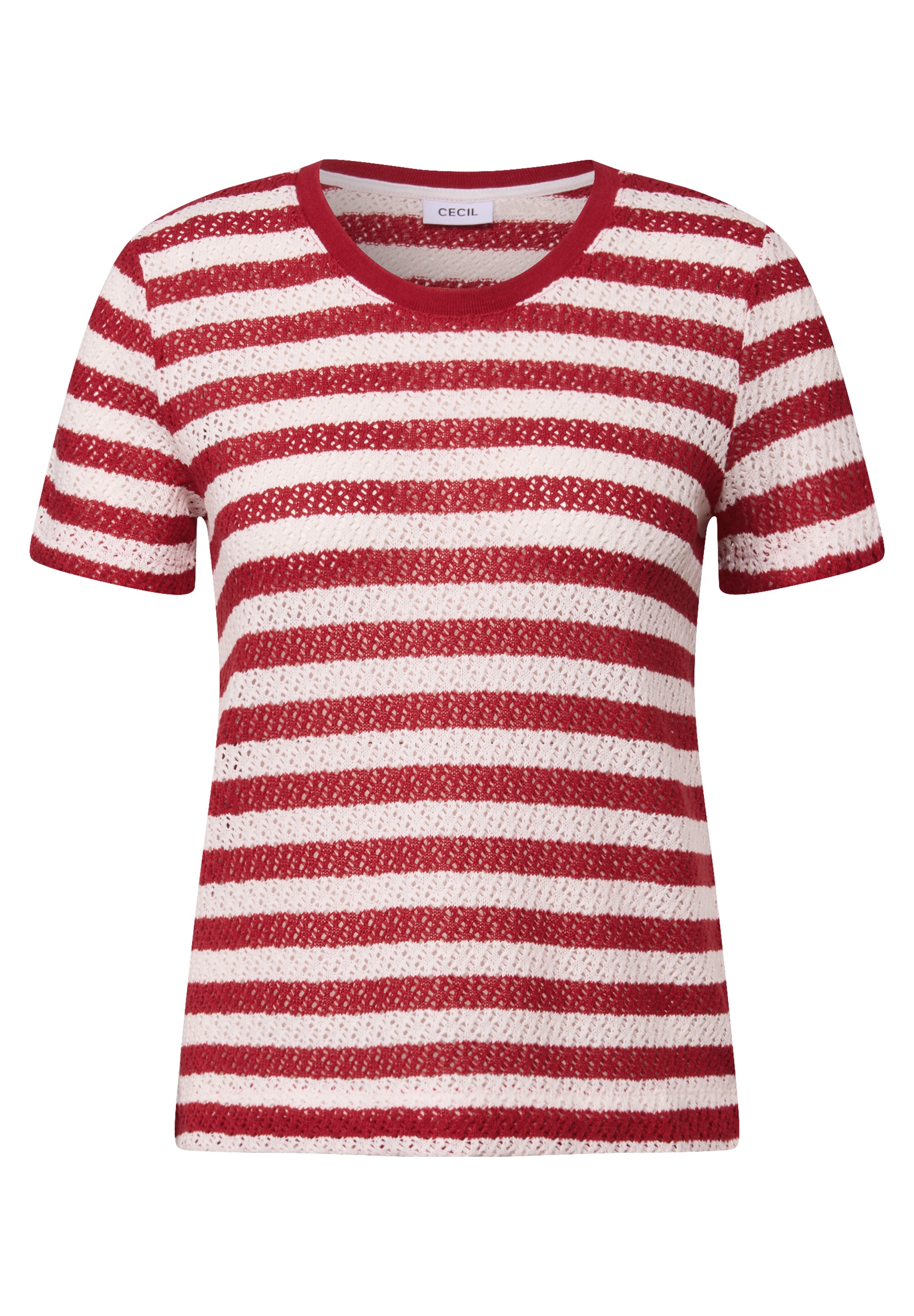 Cecil T-Shirt, im soften Baumwoll-Mix
