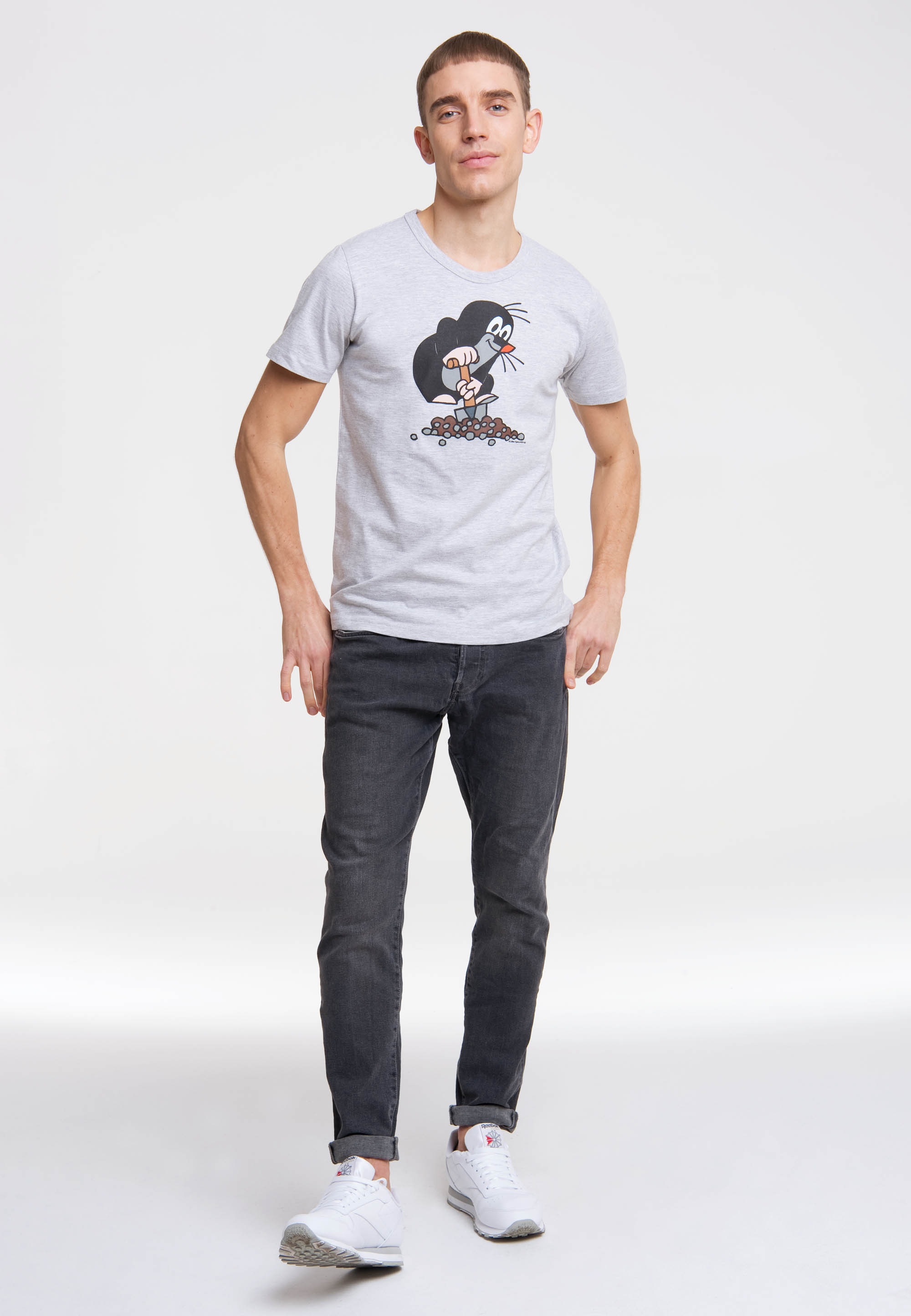 »Der ▷ T-Shirt Maulwurf«, Originaldesign | lizenzierten kaufen LOGOSHIRT mit kleine BAUR